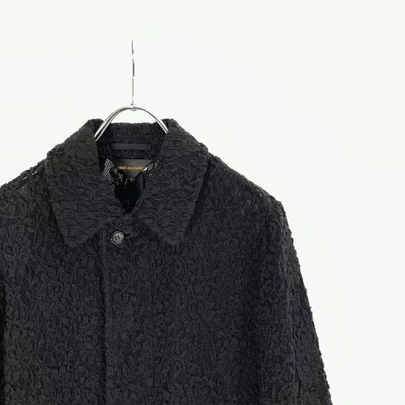 Comme des Garcons Comme des Garcons Lace flower long coat Size S / US 4 / IT 40 - 2 Thumbnail