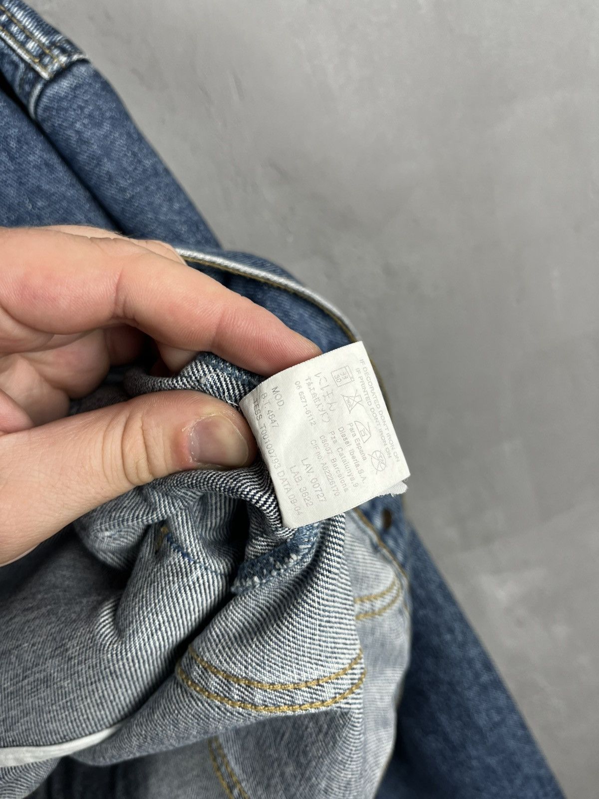 Diesel × Vintage Diesel denim jacket vintage 90s hype Size US L / EU 52-54 / 3 - 16 Thumbnail