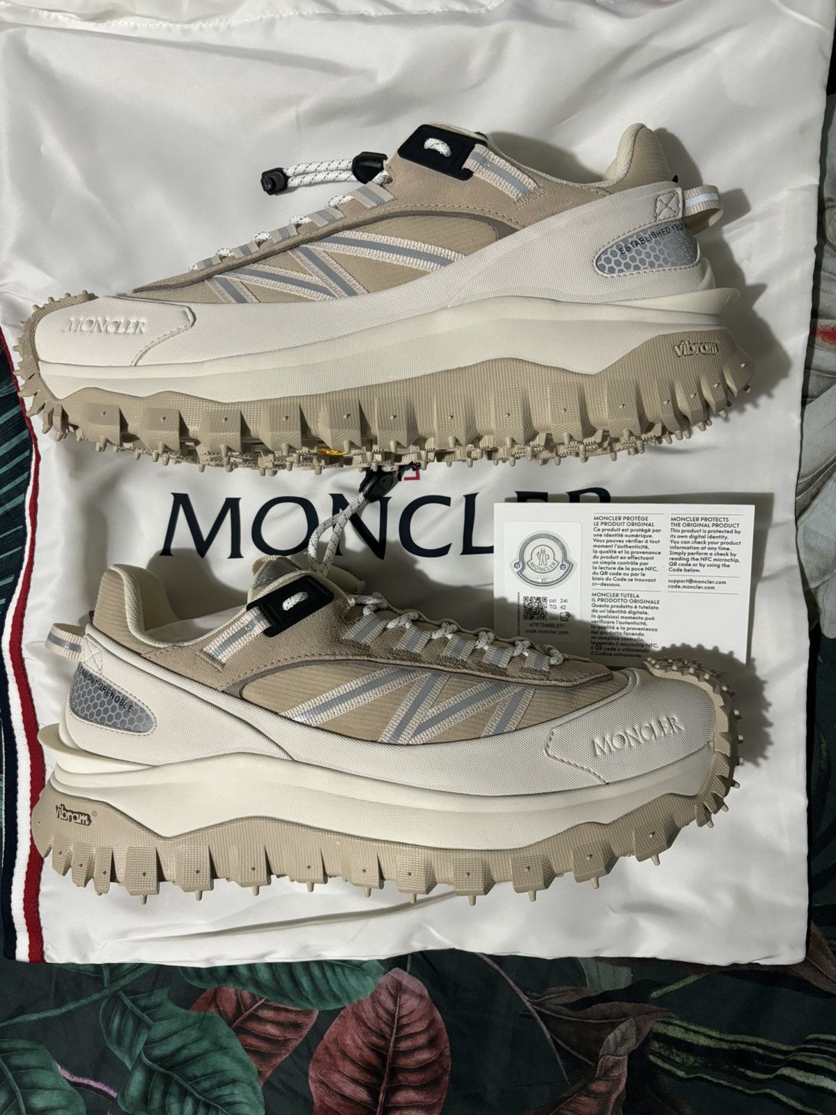Moncler TRAILGRIP SNEAKERS MONCLER Size US 9 / EU 42 - 2 Thumbnail
