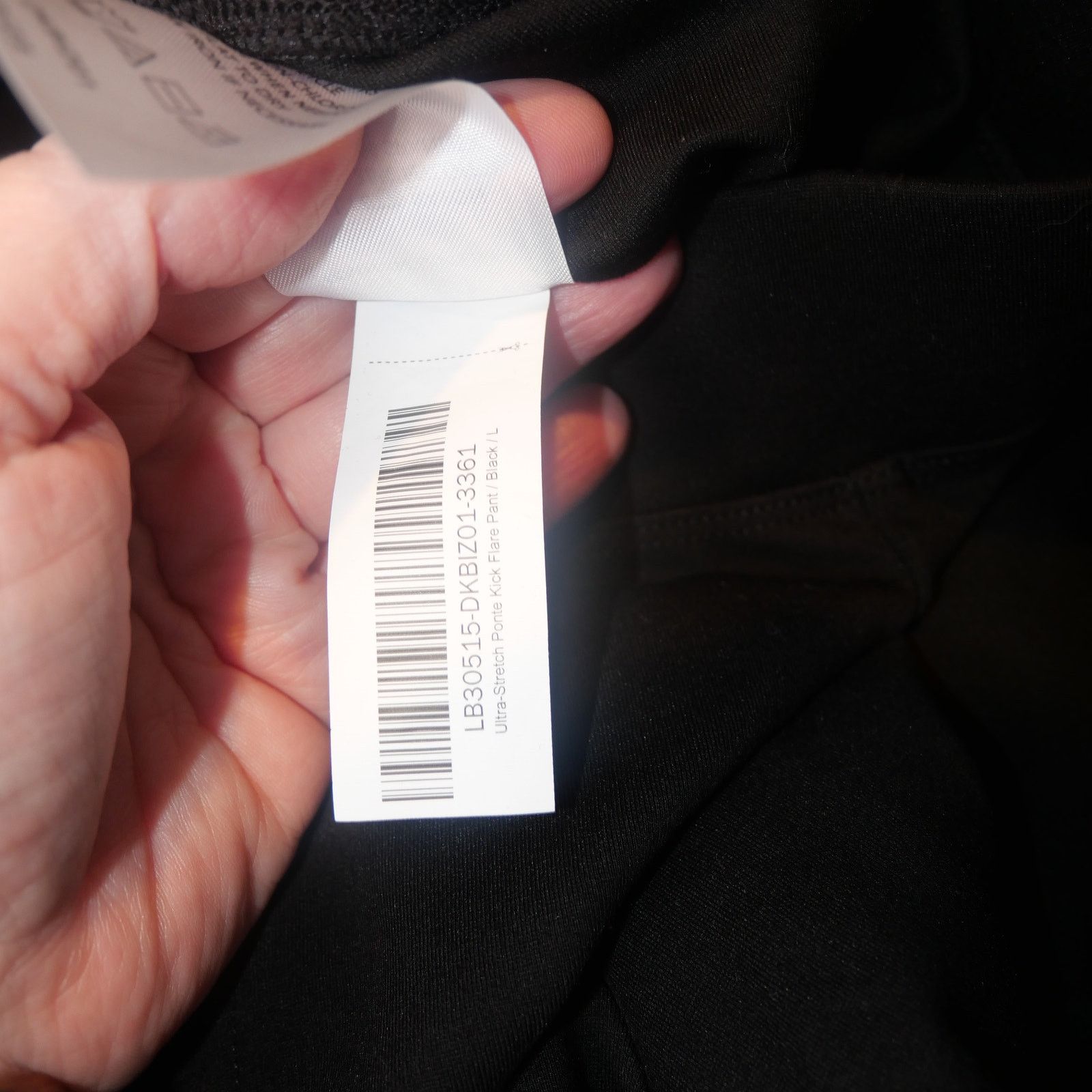 Quince NEW Quince Women's Large Ultra Stretch Ponte Flare pants Size 32" / US 10 / IT 46 - 9 Thumbnail