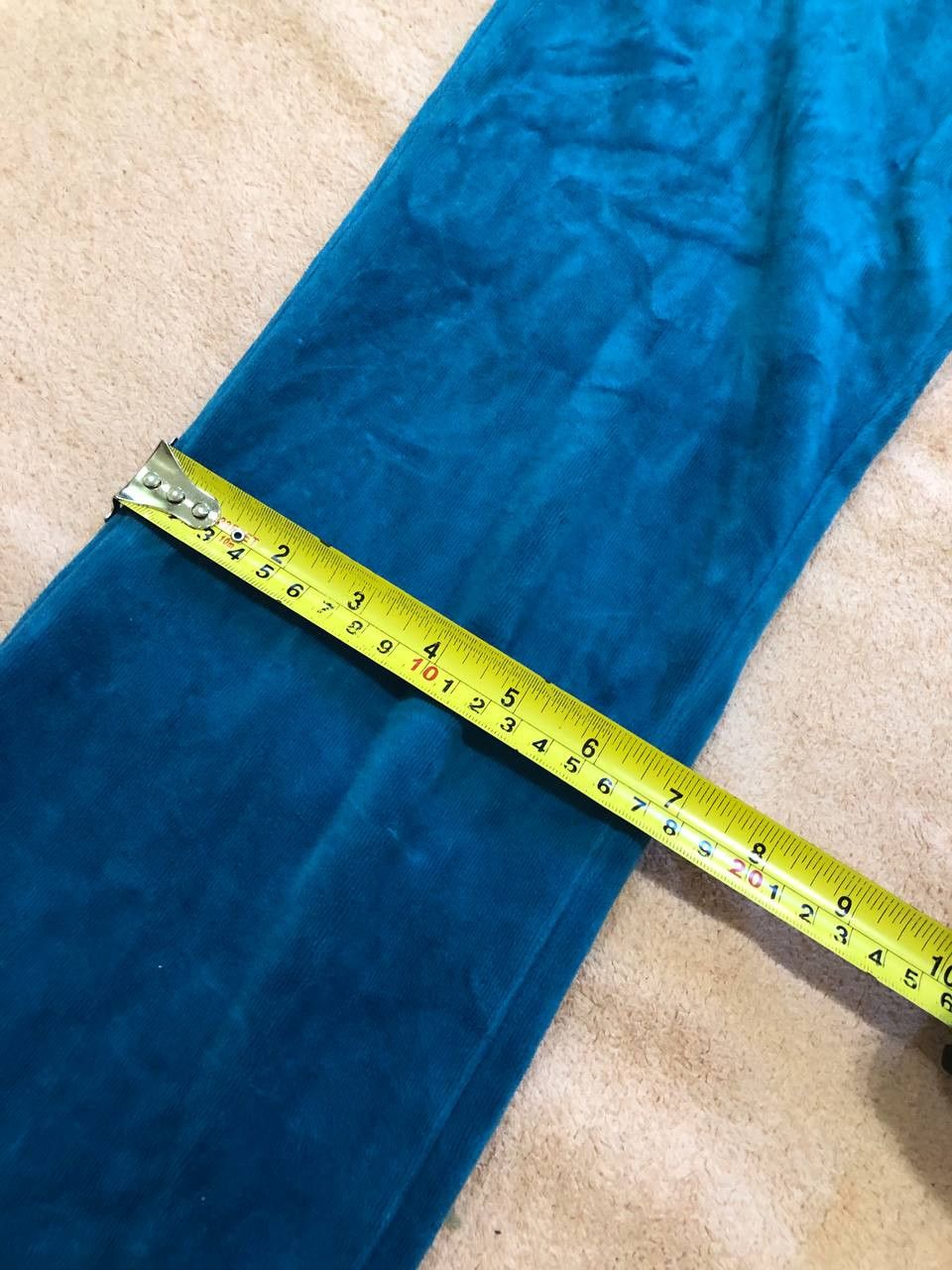 Juicy Couture luxury Pants blue logo Juicy Couture Y2K black label Vintage Size 30" / US 8 / IT 44 - 15 Thumbnail