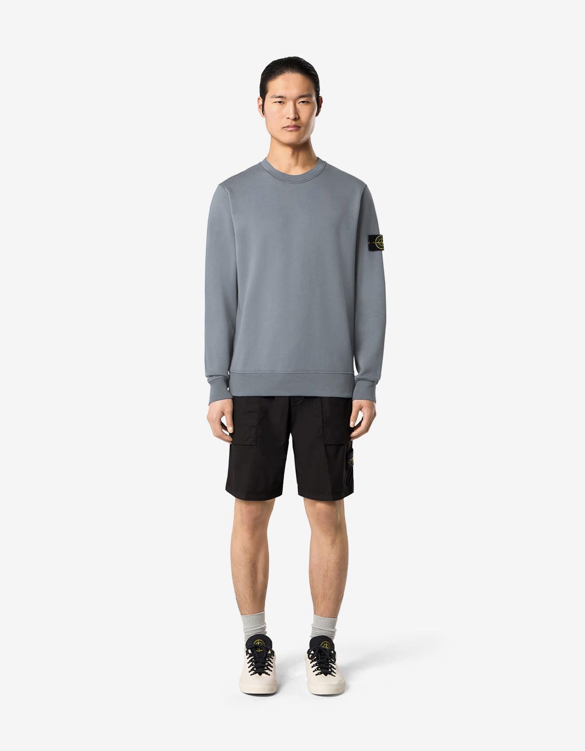 Stone Island Stone Island Avio Blue Sweatshirt Size US XXL / EU 58 / 5 - 2 Thumbnail