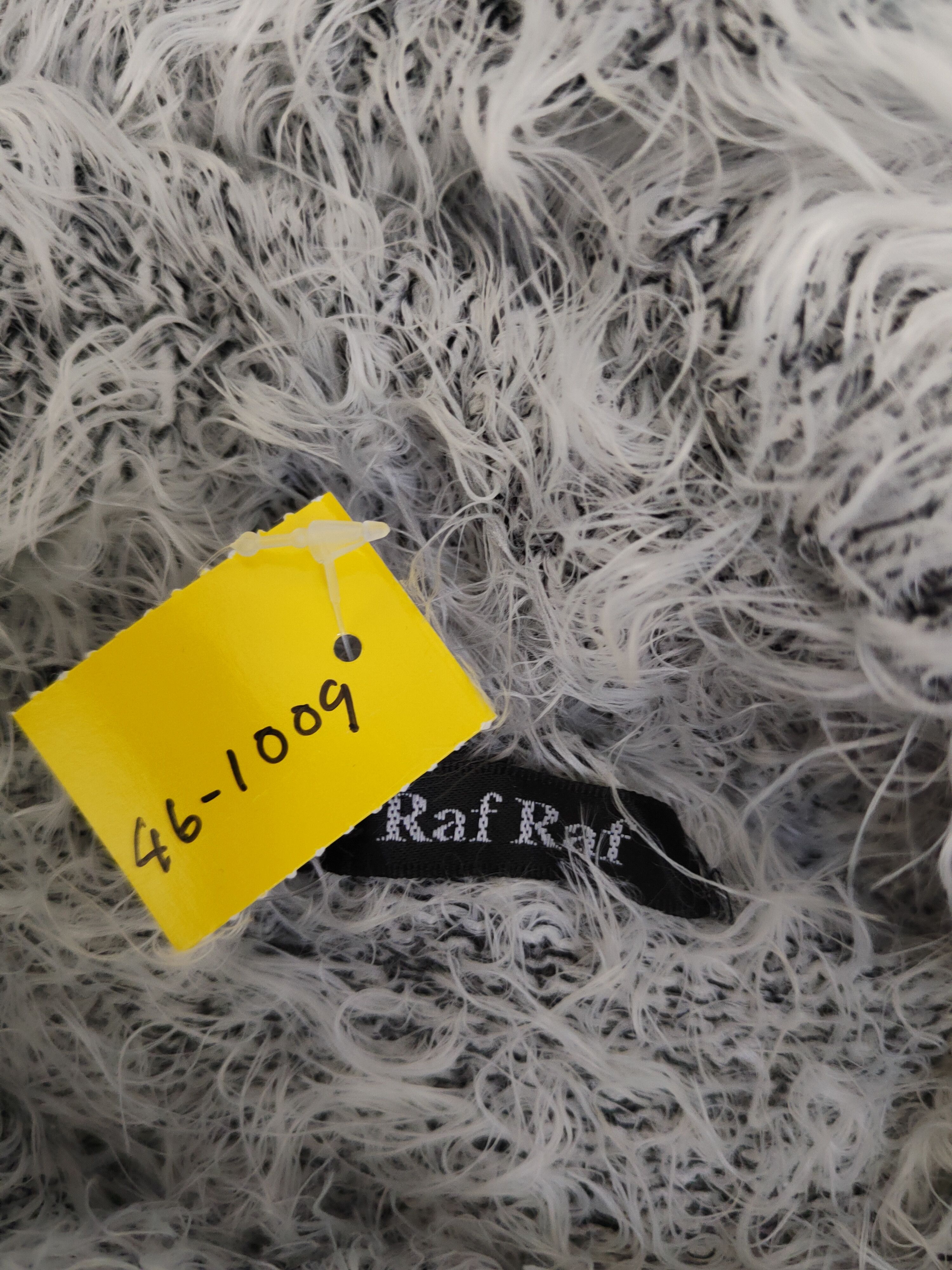 Japanese Brand DL Raf raf White shaggy Fur Mohair Knitwear #46-1009 Size M / US 6-8 / IT 42-44 - 12 Thumbnail