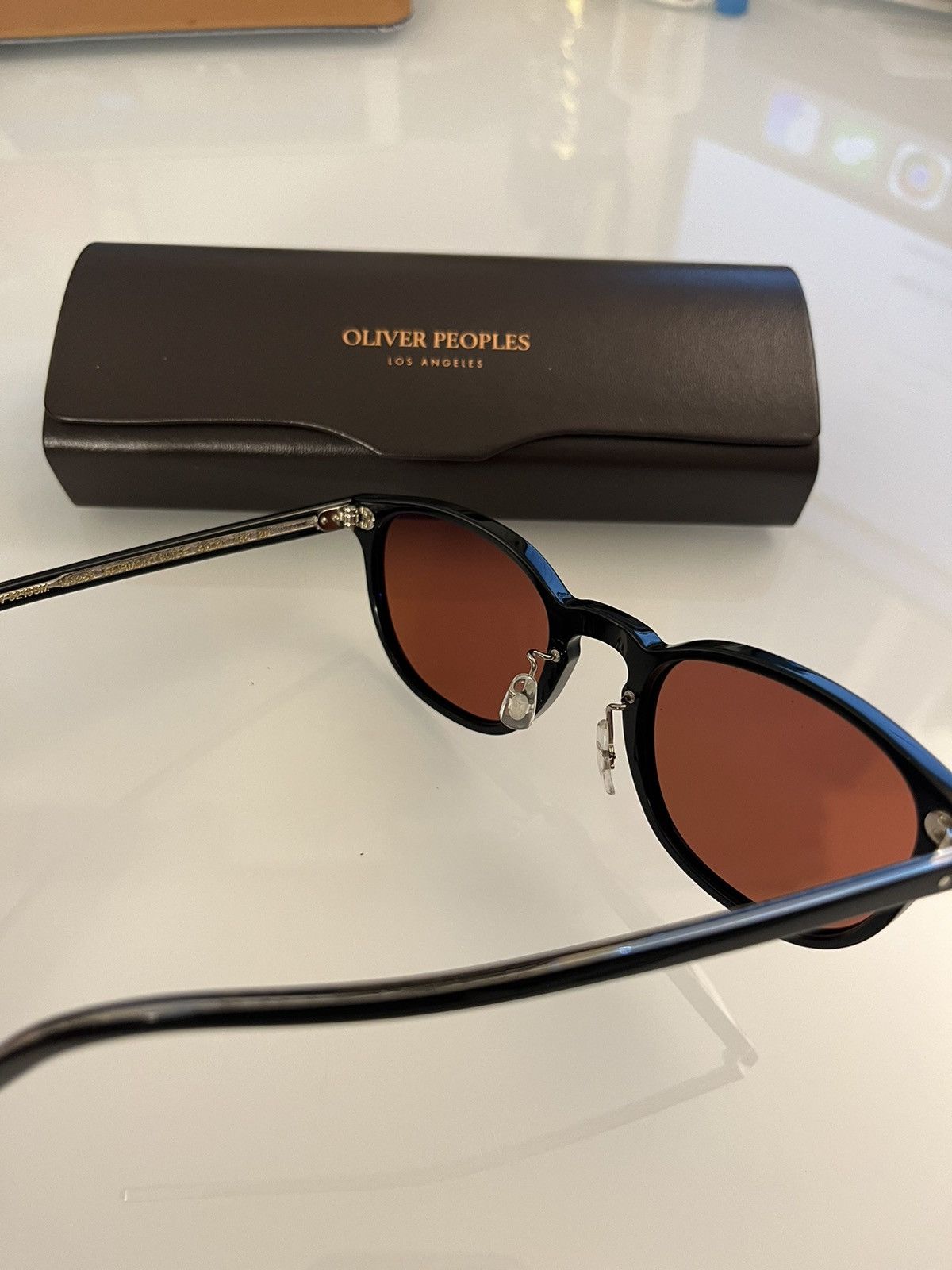 Oliver Peoples OLIVER PEOPLES Fairmont 49mm Sun Size ONE SIZE - 7 Thumbnail