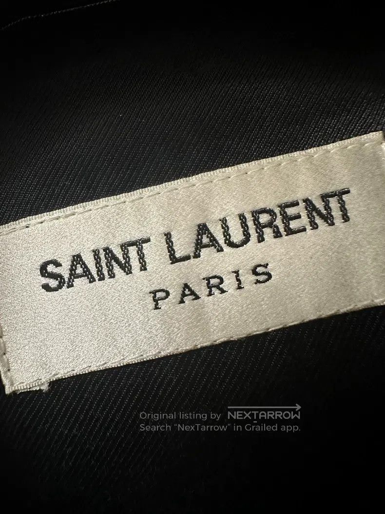 Saint Laurent Paris Saint Laurent Paris Dark jacquard beaded jacket Size US S / EU 44-46 / 1 - 2 Thumbnail
