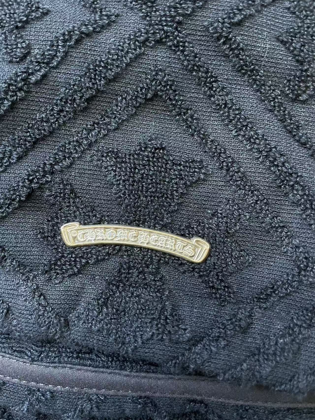 Chrome Hearts Chrome Hearts Terry Cloth Plus Monogram Black Tank Top Size M / US 6-8 / IT 42-44 - 3 Thumbnail