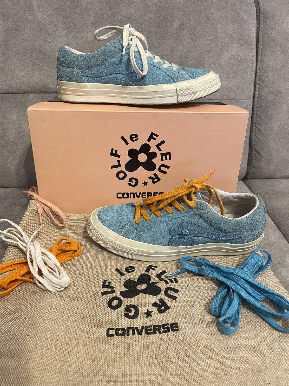 Converse x golf le fleur grailed best sale