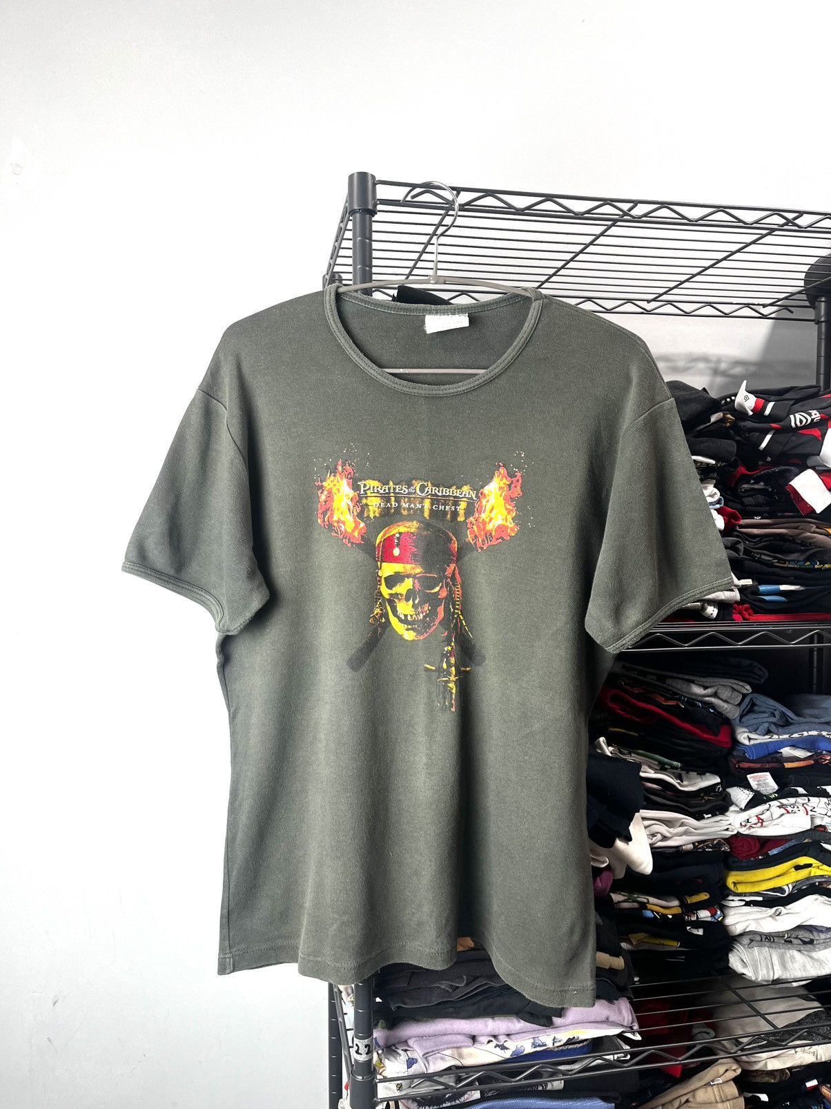 Caribbean Vintage Caribbean Pirates Skulls T Shirt Movie Size US M / EU 48-50 / 2 - 1 Thumbnail