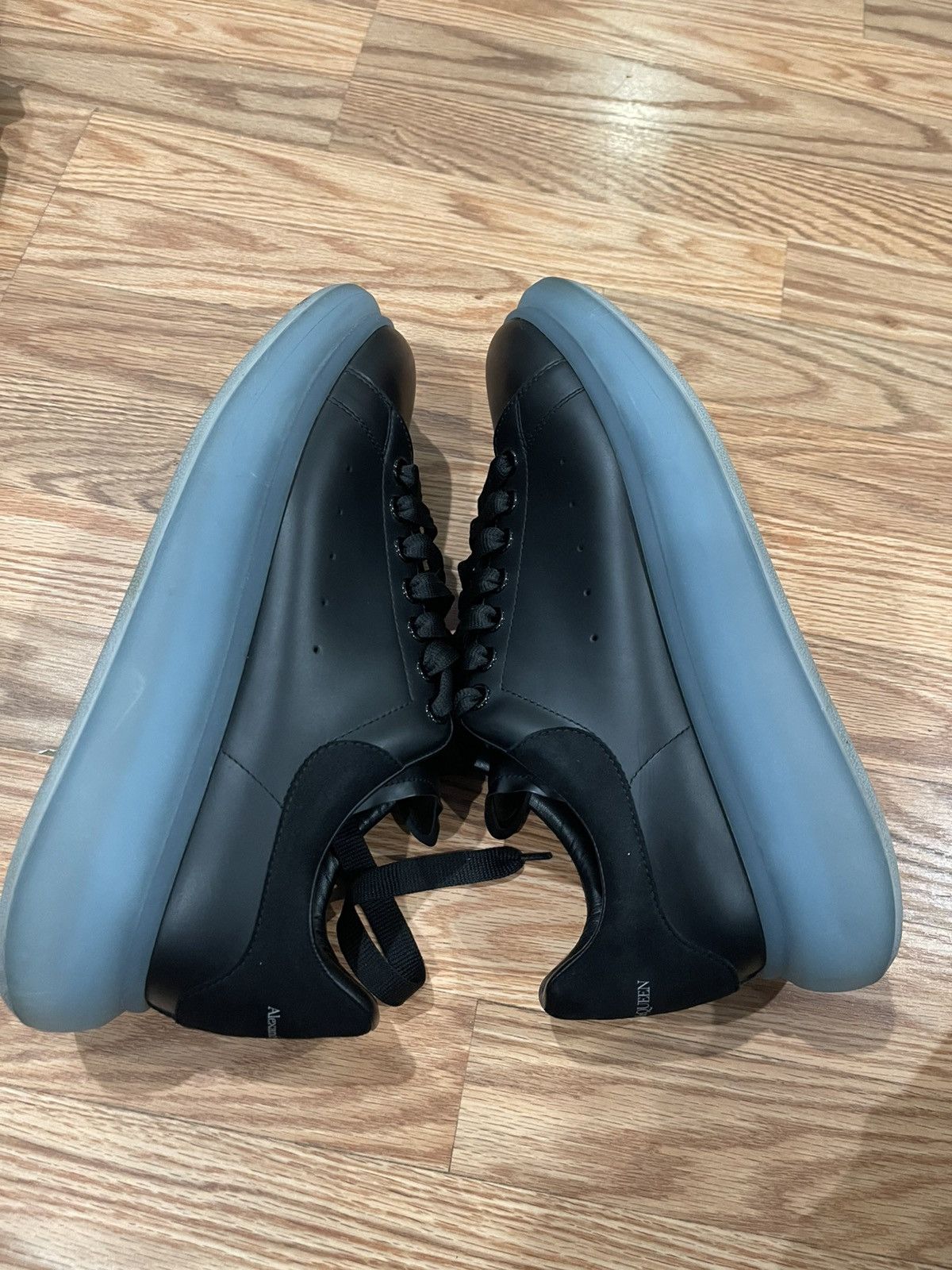Alexander McQueen Black and Blue/clear Alexander Mcqueen size 11/44 stan smith Size US 11 / EU 44 - 3 Thumbnail