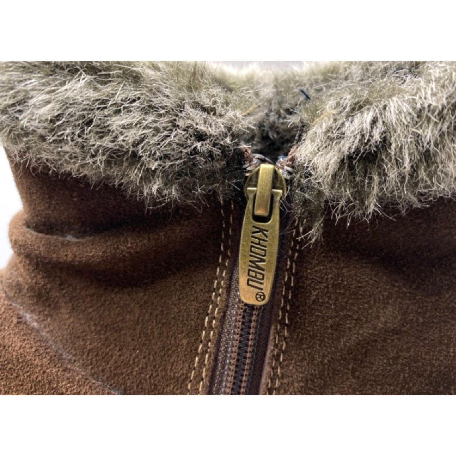 Vintage KHOMBU Lisa All Weather Waterproof Boots Brown 9M Boots Women Vintage No Size 9M Brown Lisa Outdoor Women Booties Size US 9 / IT 39 - 7 Thumbnail