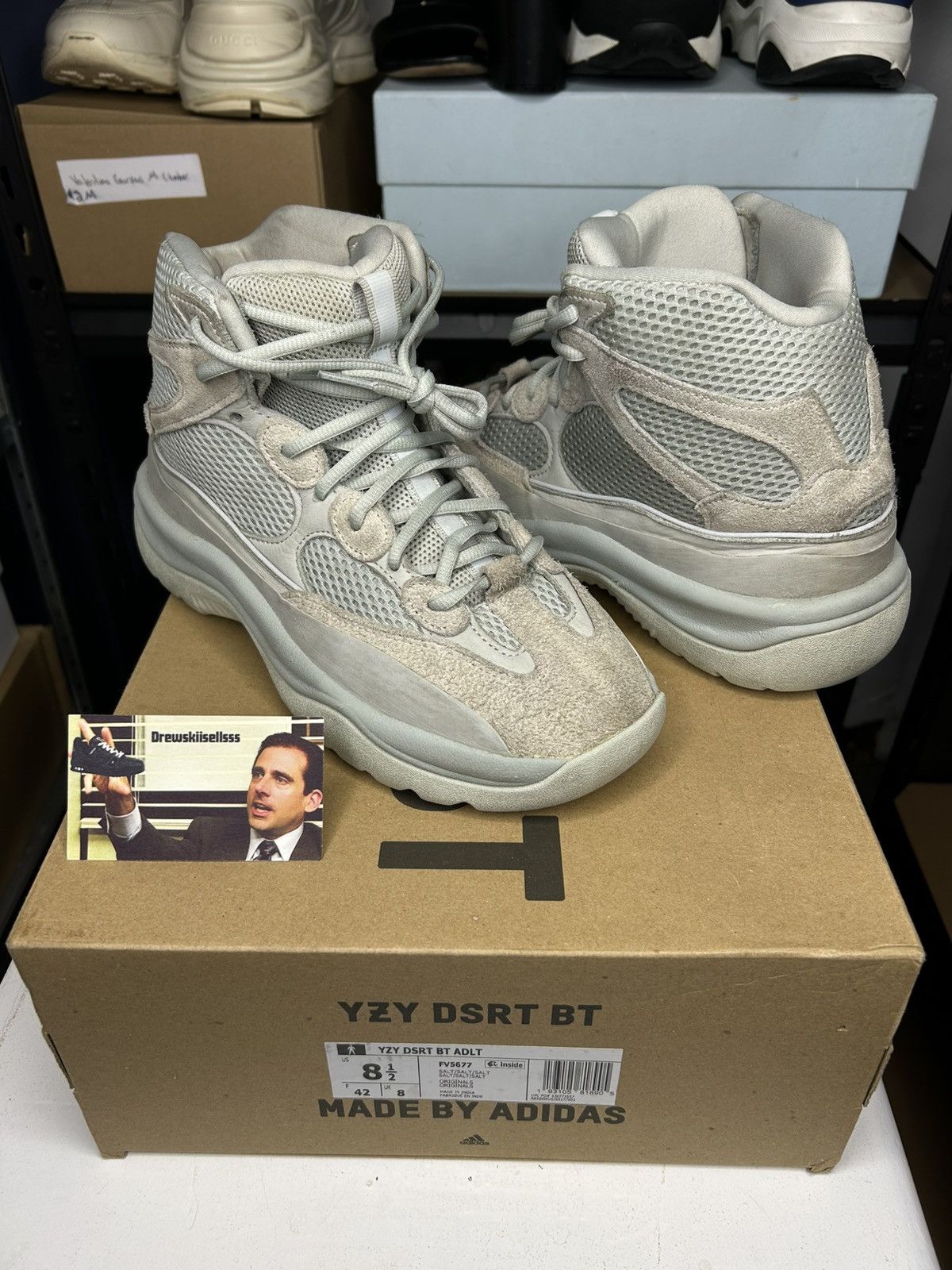 adidas Yeezy Desert Boot Salt - FV5677