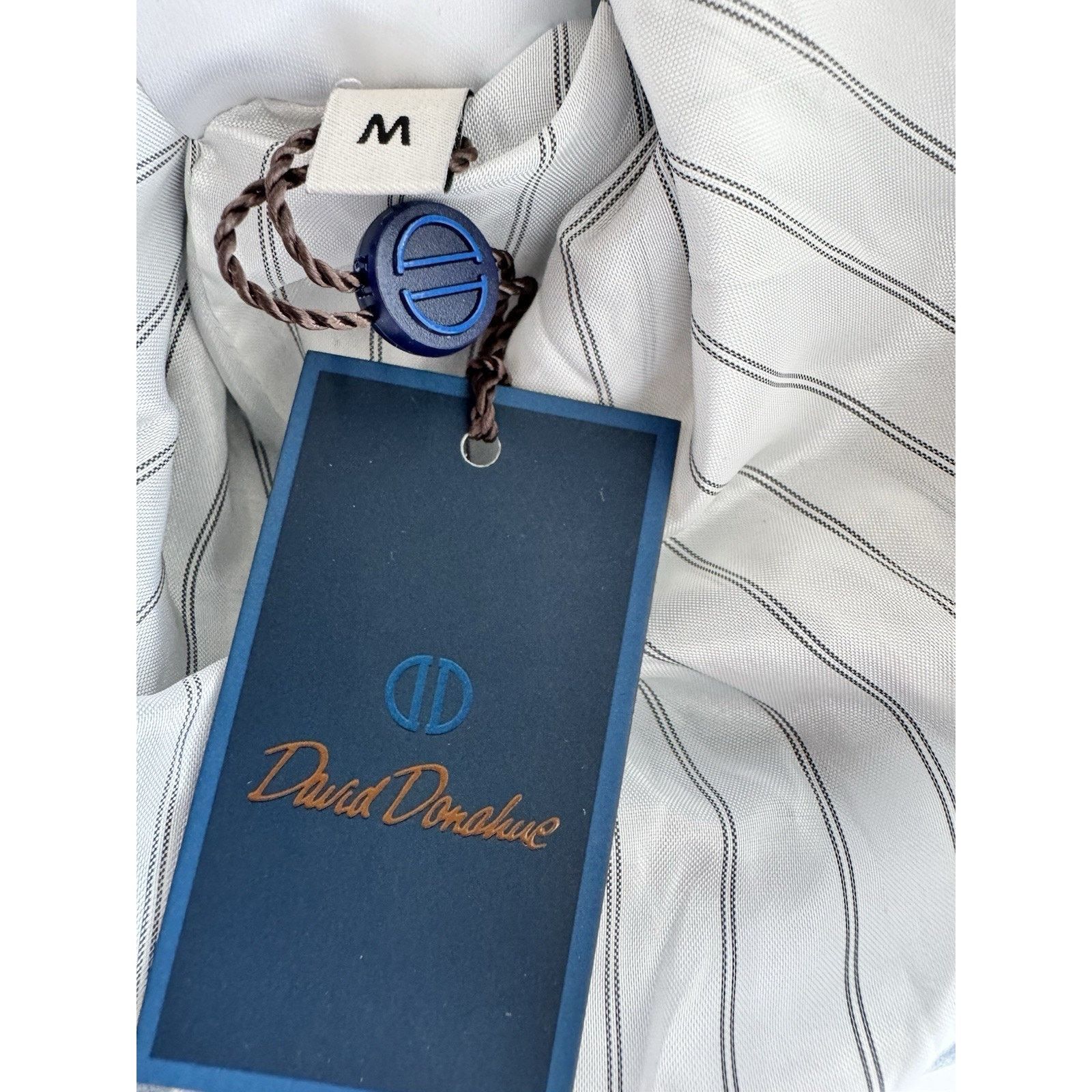 David Donahue DAVID DONAHUE Suede Jacket Unreleased Medium Cloud Blue Size US M / EU 48-50 / 2 - 7 Thumbnail