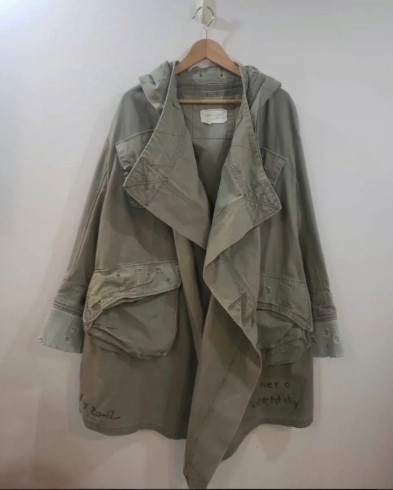 Greg Lauren greg lauren Embroidery destroys military cloth coats 2506-N Size US S / EU 44-46 / 1 - 1 Thumbnail
