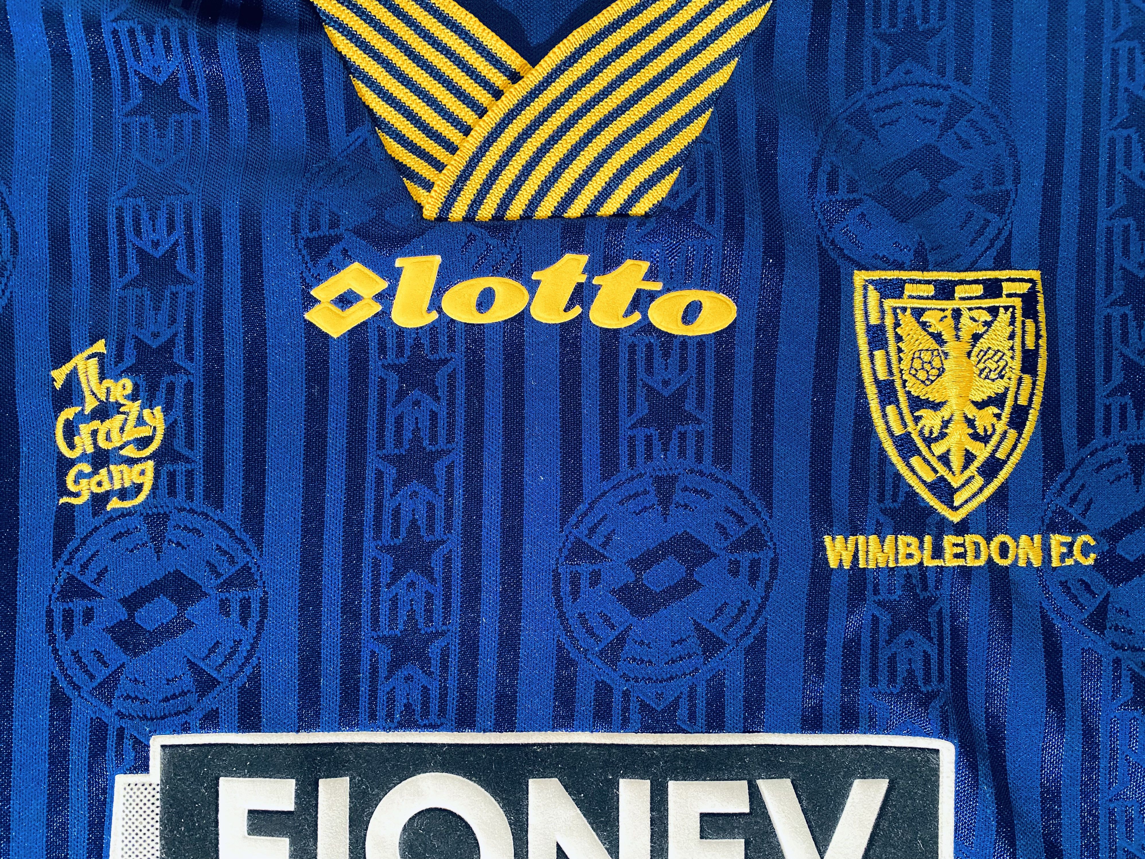 Lotto Sport Wimbledon FC Home Football Shirt 1997 - 1999 Crazy Gang Size US XXL / EU 58 / 5 - 7 Thumbnail
