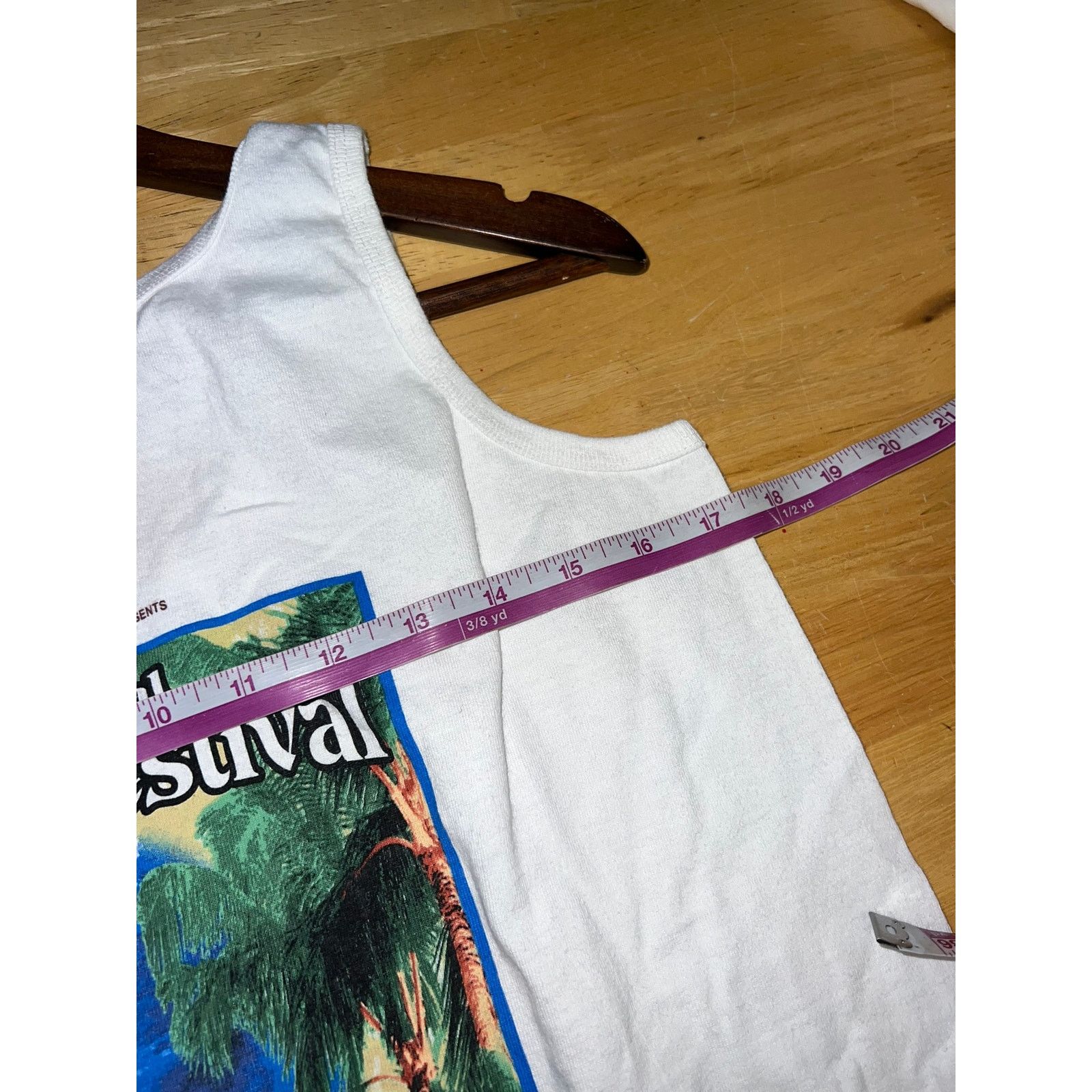 Anvil Vintage Ukulele Shirt 28th Annual Festival Kapiolani Tank M Size M / US 6-8 / IT 42-44 - 9 Thumbnail