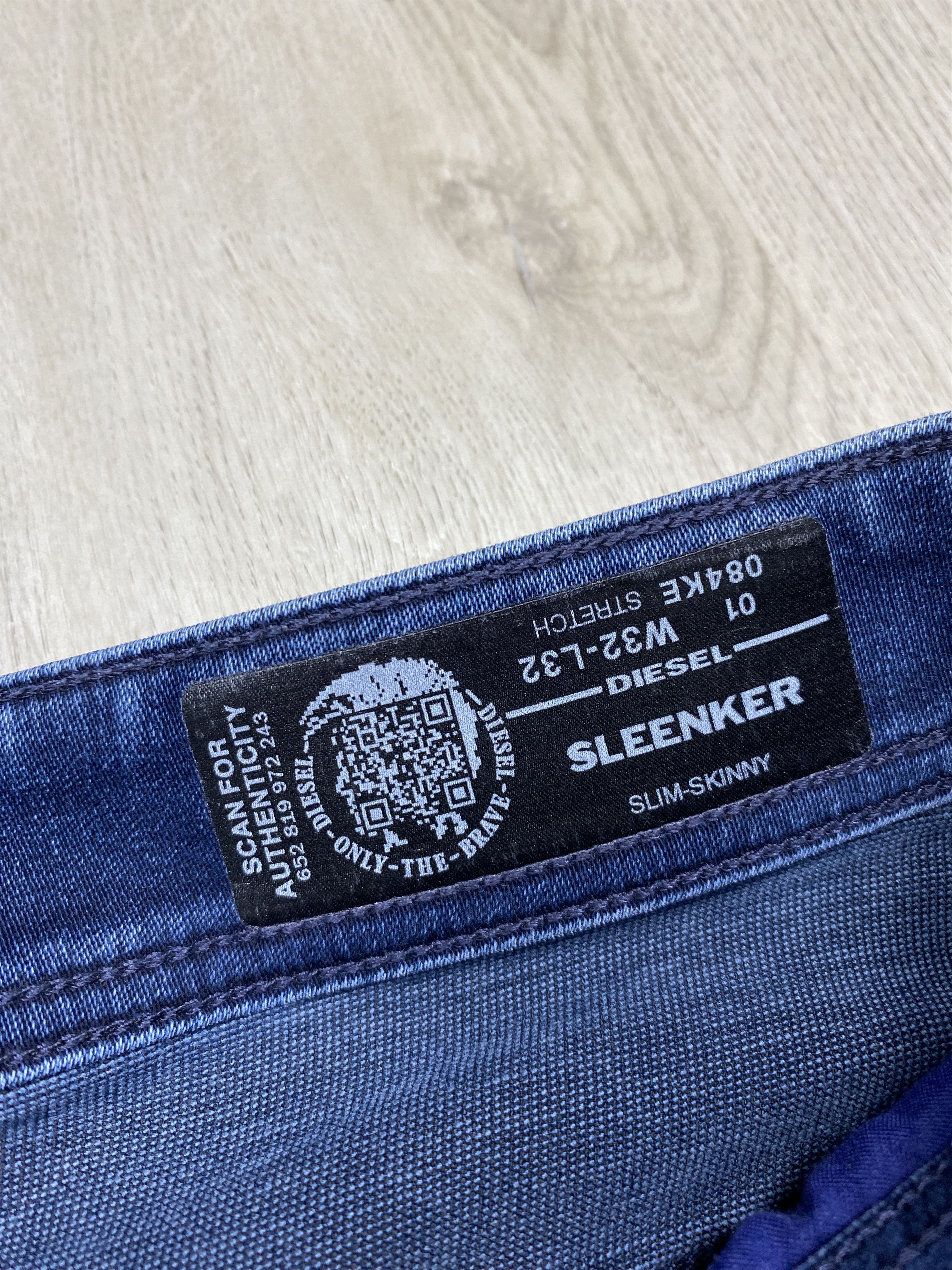 Diesel Diesel Sleenker Mens Denim Pants Jeans Size US 32 / EU 48 - 5 Thumbnail