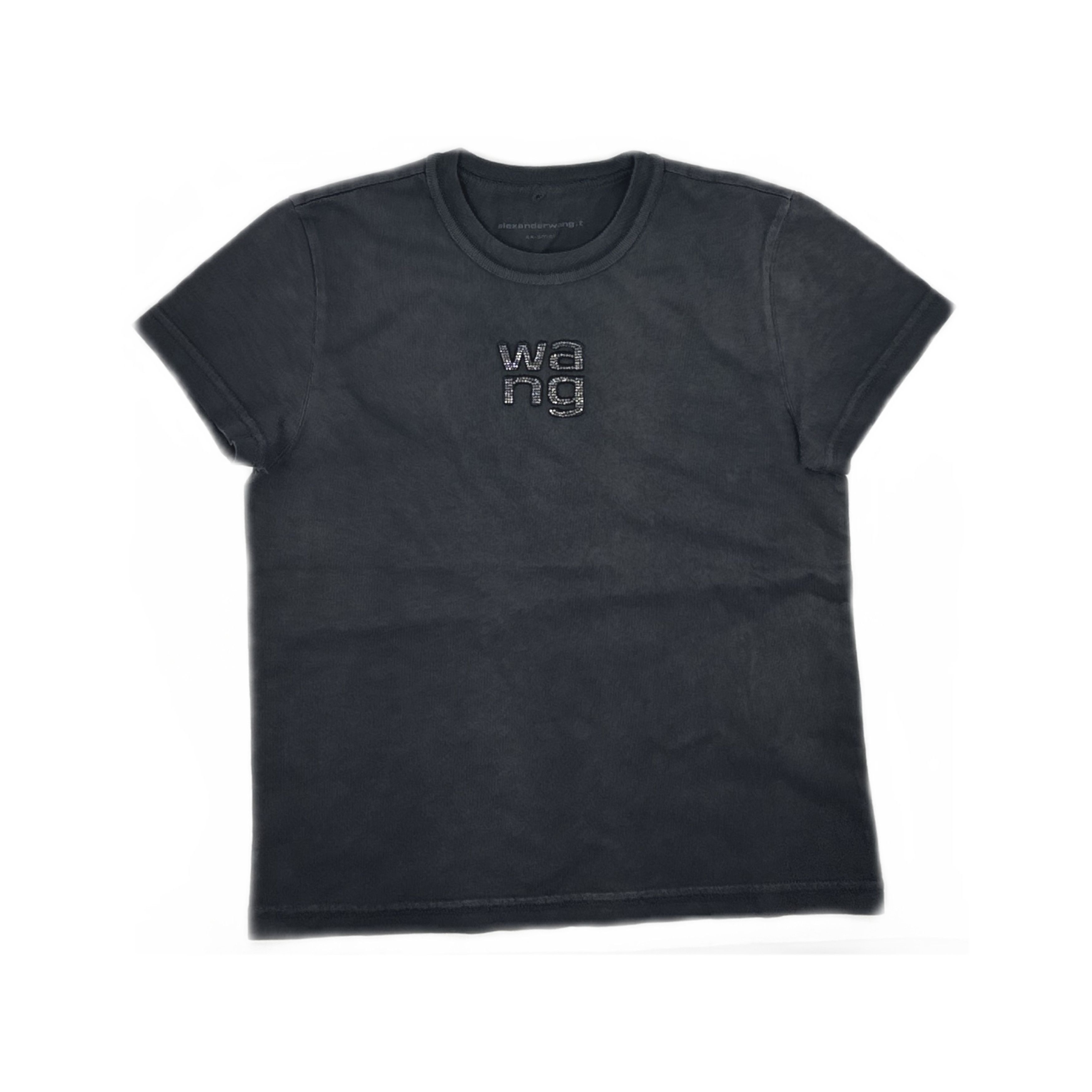 Alexander Wang Alexander Wang Logo Short Sleeve T-Shirt Size XXS Size XXS / US 00 / IT 34 - 1 Thumbnail