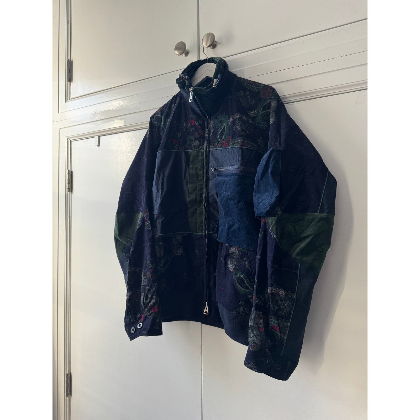 Sacai Sacai Patchwork Corduroy Jacket Size US L / EU 52-54 / 3 - 2 Thumbnail