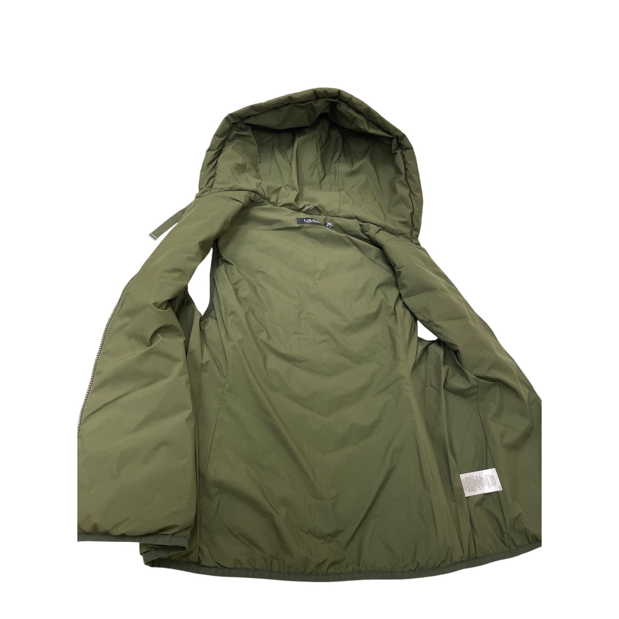 Lauren Ralph Lauren Ralph Lauren Lauren Womens Hooded Green Quilted Puffer Vest Size S / US 4 / IT 40 - 9 Thumbnail