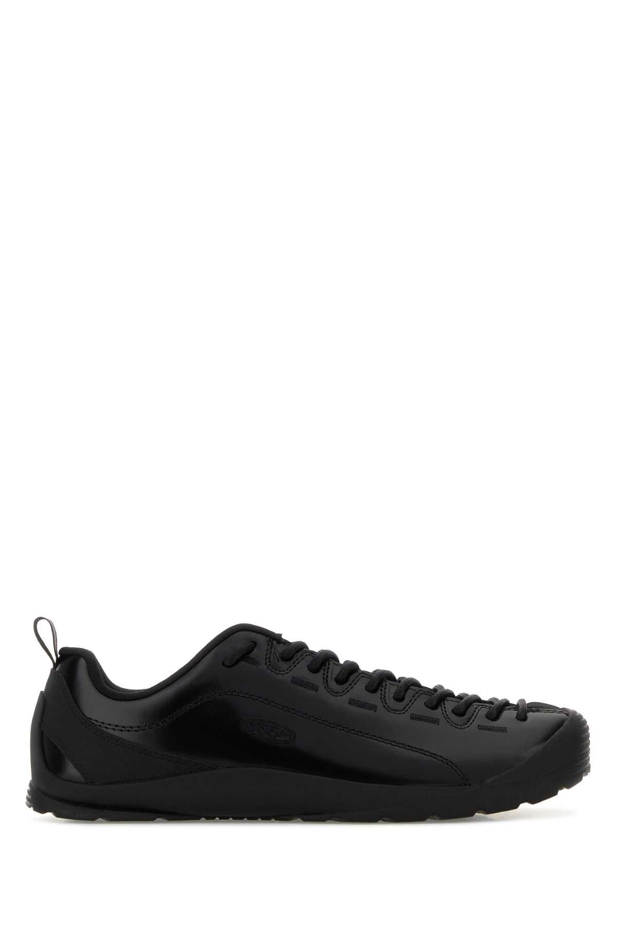 KEEN Black Leather Jasper Sneakers Size US 11.5 / EU 44-45 - 1 Thumbnail