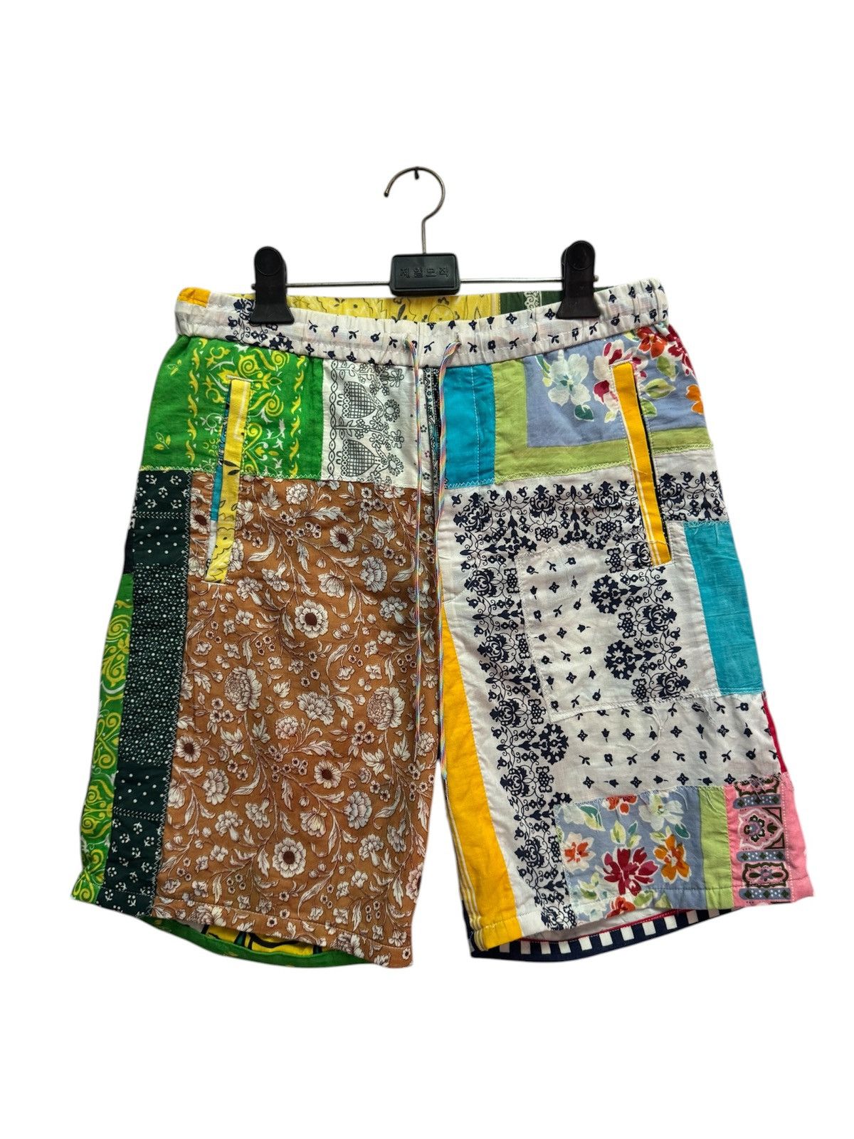 Japanese Brand Seveskig Bandana Patchwork Pants Size US 31 - 1 Thumbnail