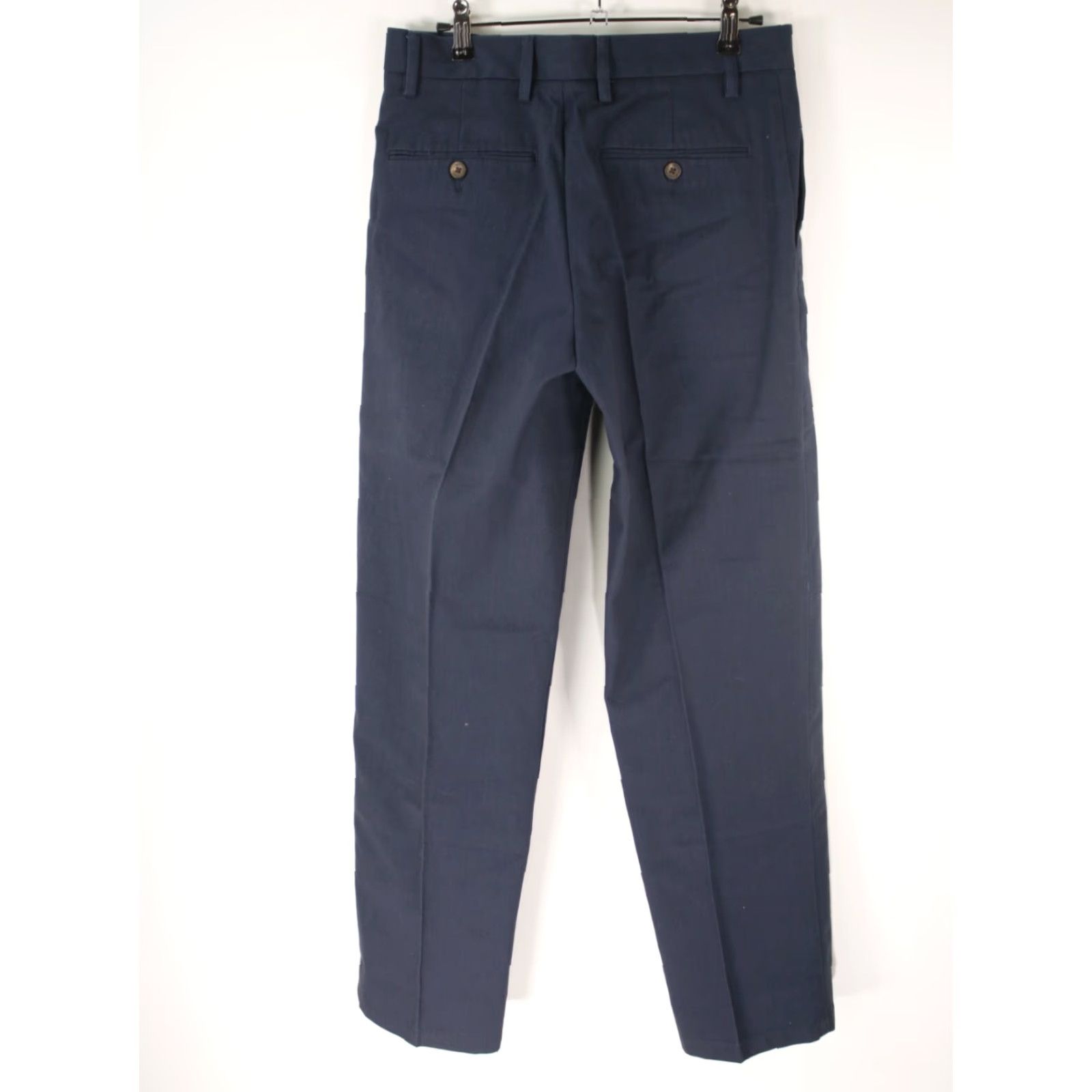 Essentials Amazon Essentials Mens Slim Fit Flat Front Chino Dress Pant Size 29 Blue 29X30 Size US 29 - 4 Thumbnail
