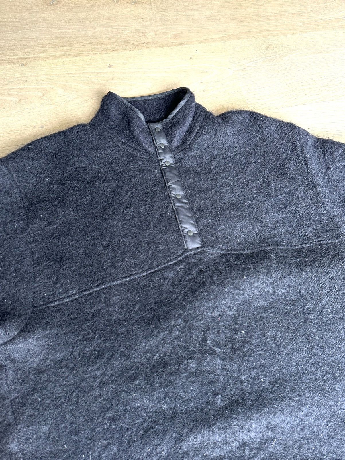 Nanamica Nanamica Men’s Mohair Pullover Sweater Dark Navy Medium Size US M / EU 48-50 / 2 - 3 Thumbnail