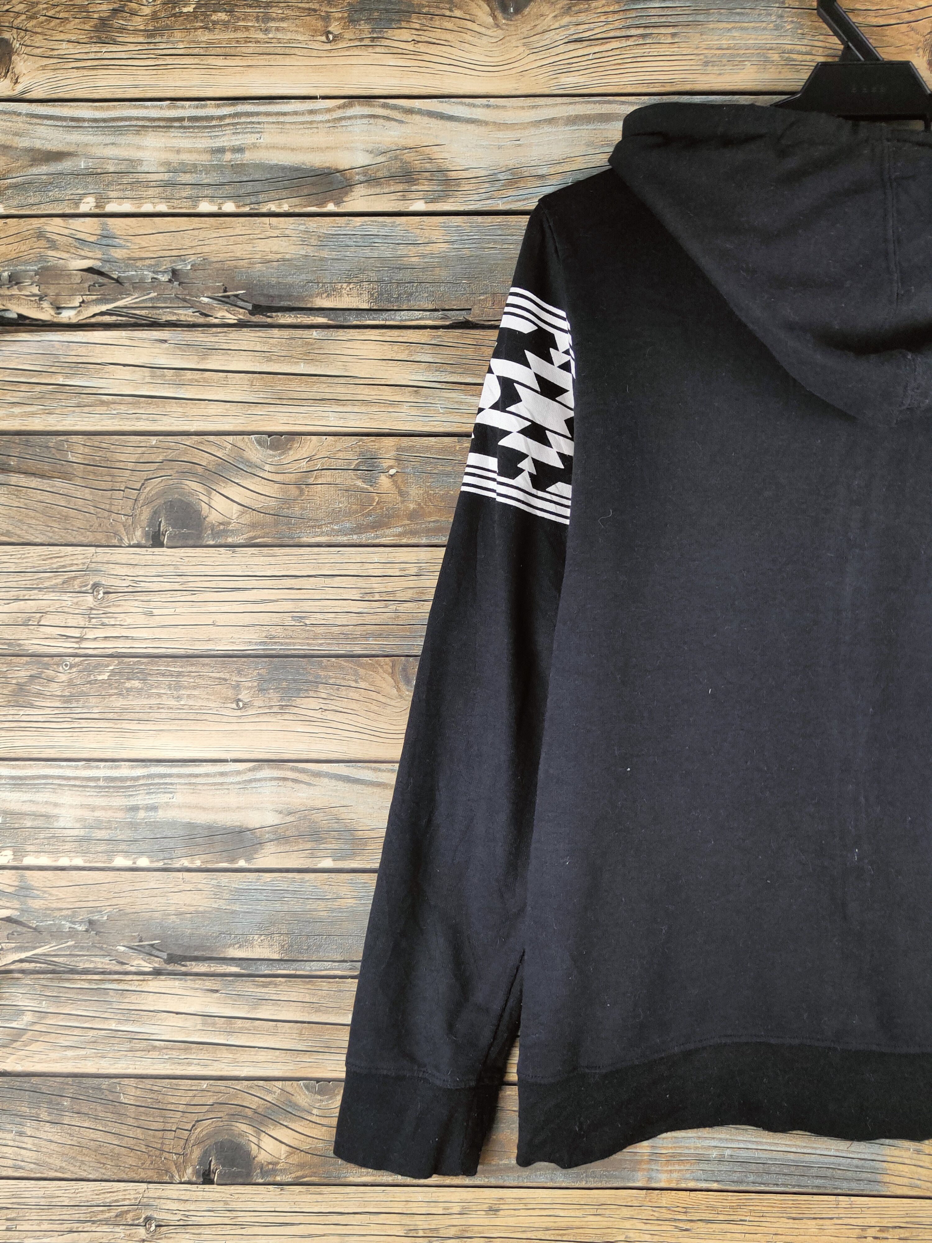 Japanese Brand Vintage Art by Roshell Black Hoodie Sweaters Size L / US 10 / IT 46 - 8 Thumbnail