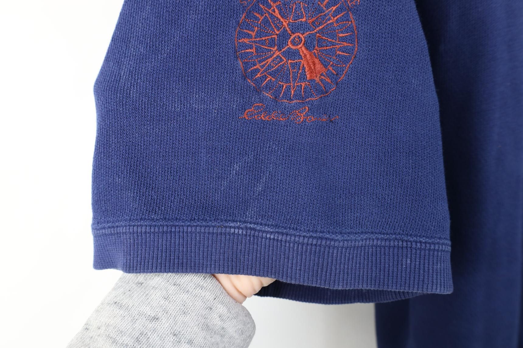 Eddie Bauer Vintage 90s Eddie Bauer 1/4 Zip Short Sleeve Sweatshirt Size US M / EU 48-50 / 2 - 6 Thumbnail