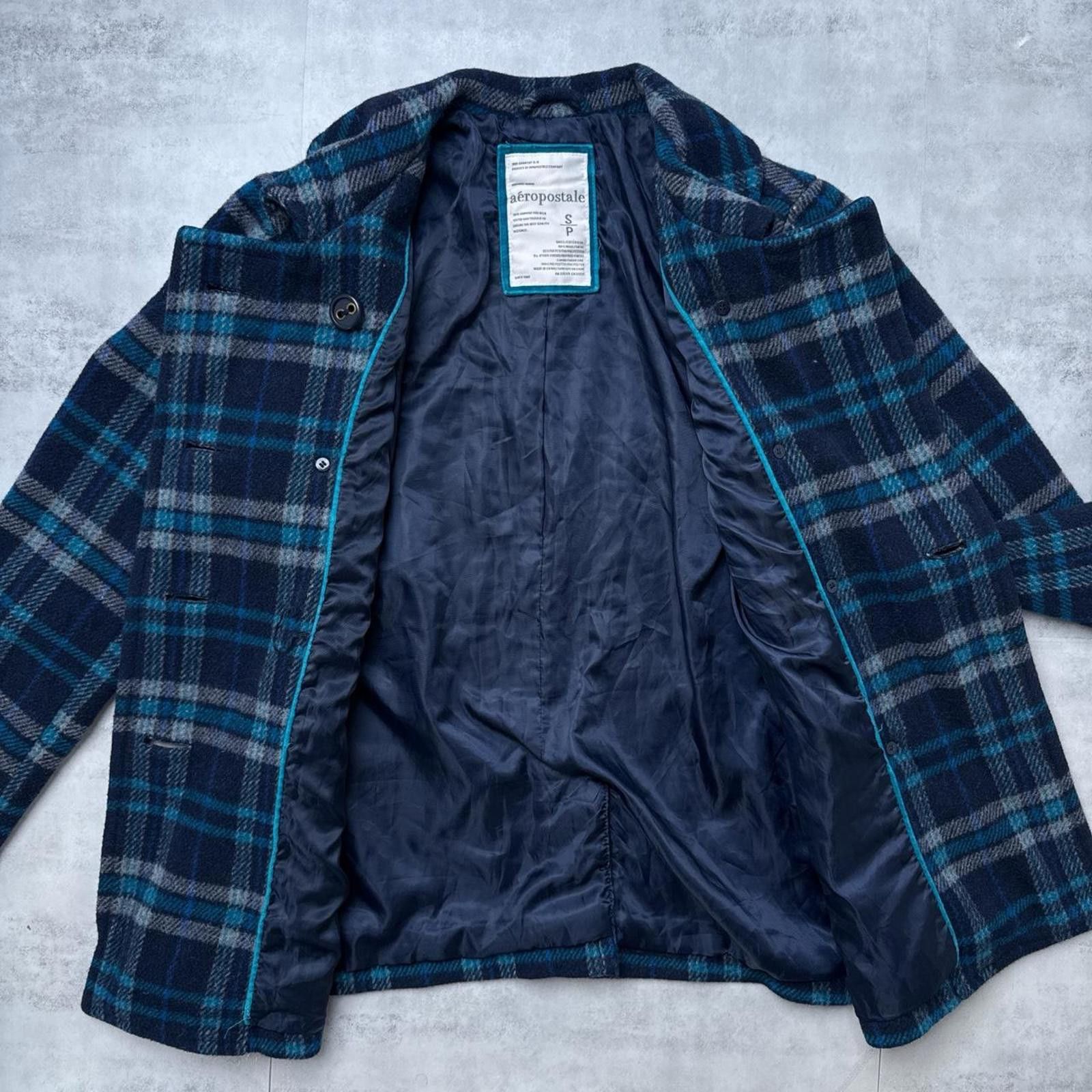 Aeropostale Y2K Aeropostale Plaid Button Peacoat 00s Jacket Size S / US 4 / IT 40 - 6 Thumbnail