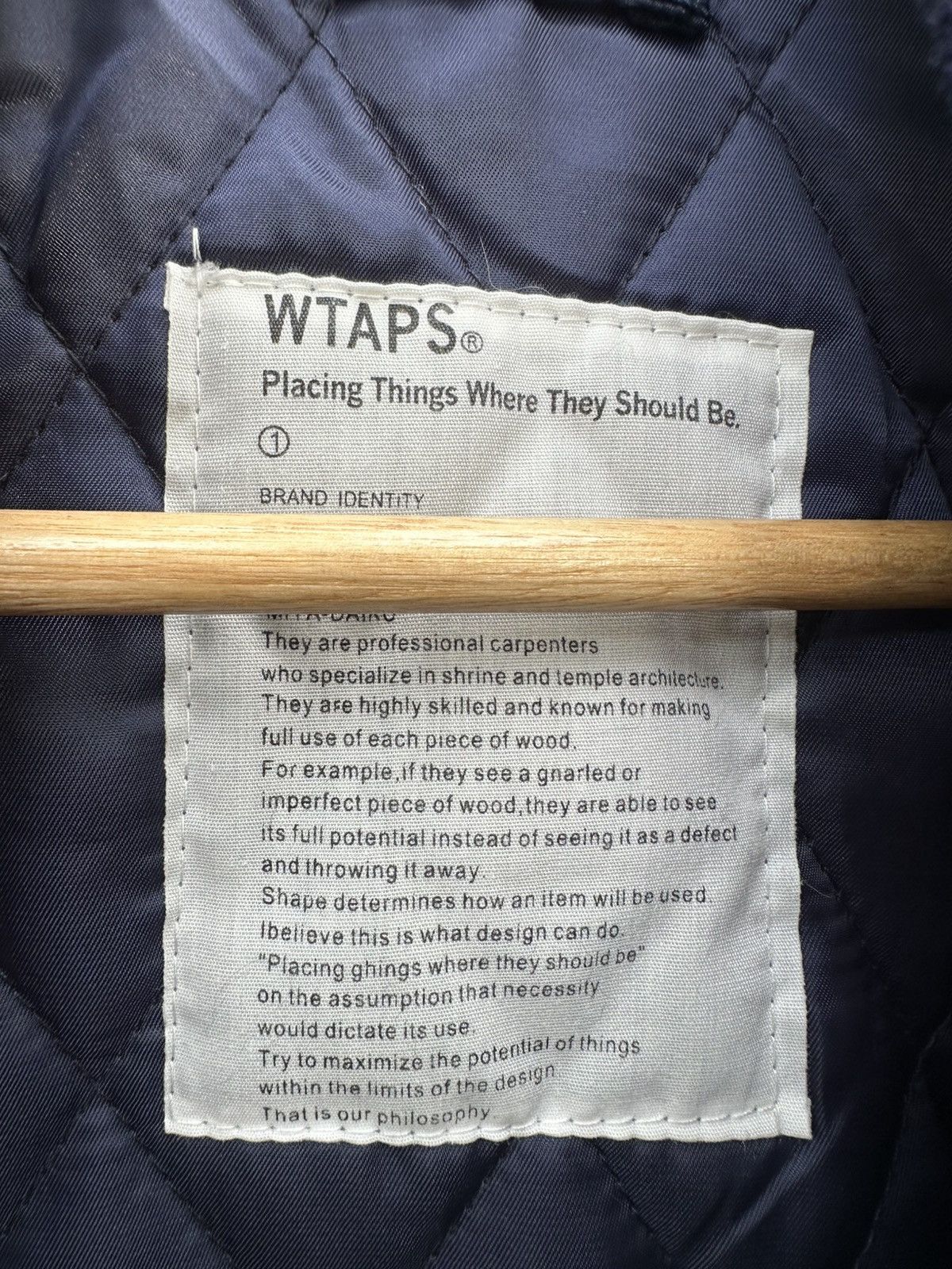 Wtaps Wtaps WTVUA Bomber Jacket Size US S / EU 44-46 / 1 - 9 Thumbnail