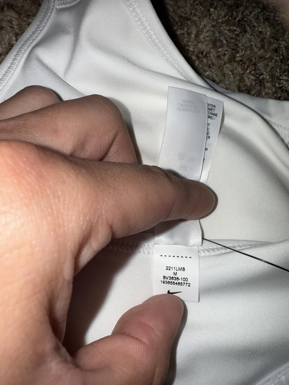 Nike Nike Swoosh Women's Medium-Support 1-Piece Pad Sports Bra Size ONE SIZE - 5 Thumbnail