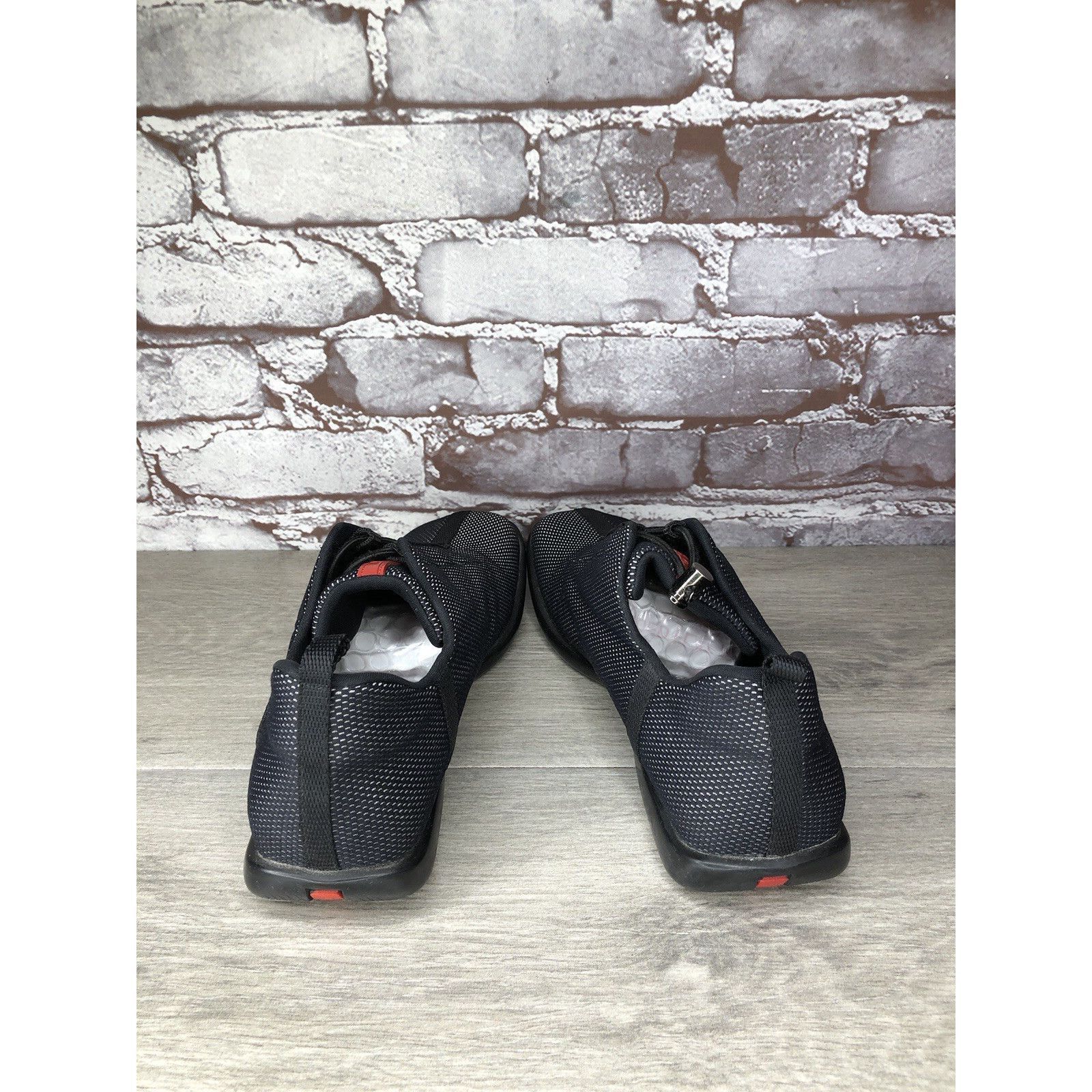 Prada Prada Sport Black Mesh Synthetic Drawstring Driving Shoes Wo Size US 8 / IT 38 - 21 Thumbnail