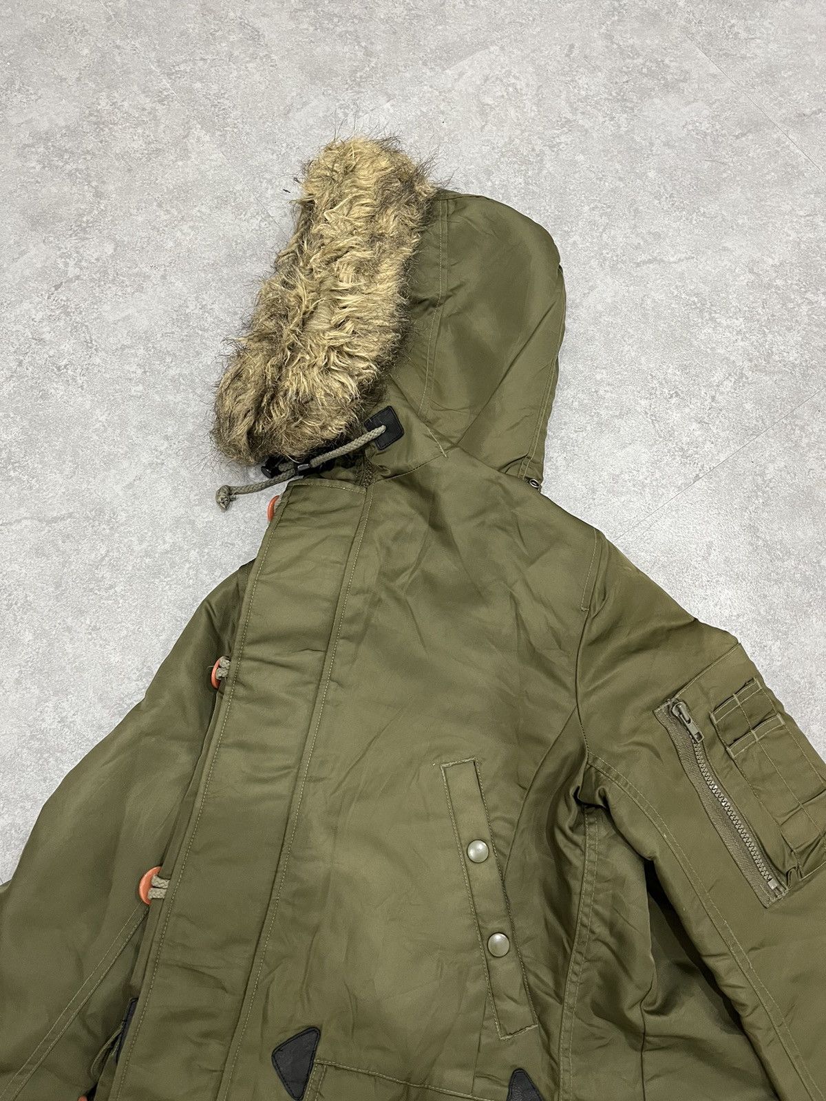 If Six Was Nine × Japanese Brand × Le Grande Bleu (L.G.B.) 2000s G.O.A Bono Style N3B Type Parka Faux Fur Jacket Size US M / EU 48-50 / 2 - 12 Thumbnail