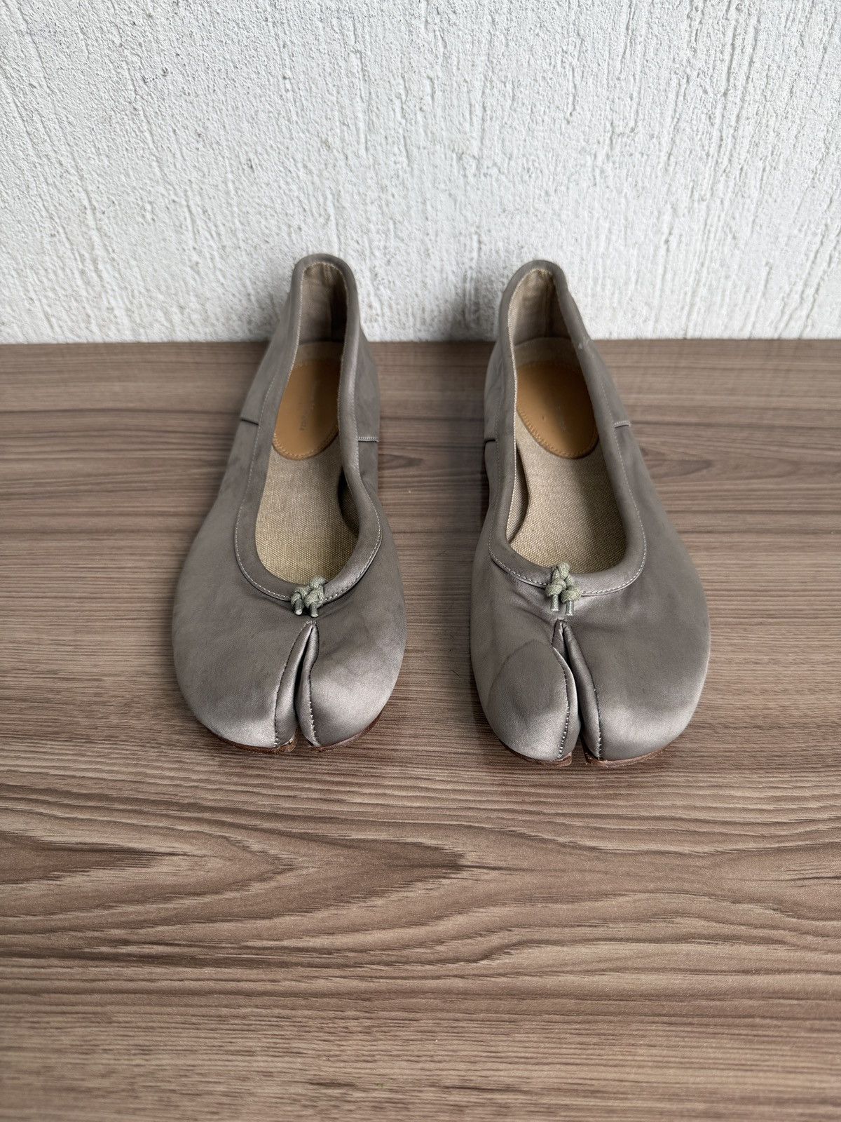 Maison Margiela Satin tabi ballet flats Size US 9 / IT 39 - 1 Thumbnail