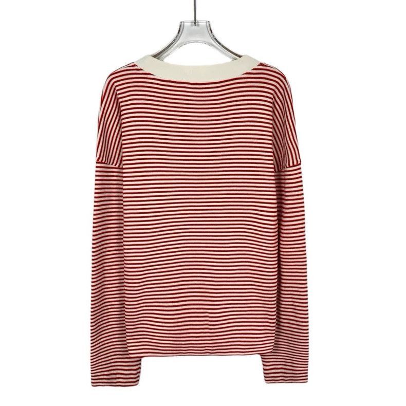 Celine Celine Striped Cotton Long Sleeve Sweatshirt Size US L / EU 52-54 / 3 - 2 Thumbnail
