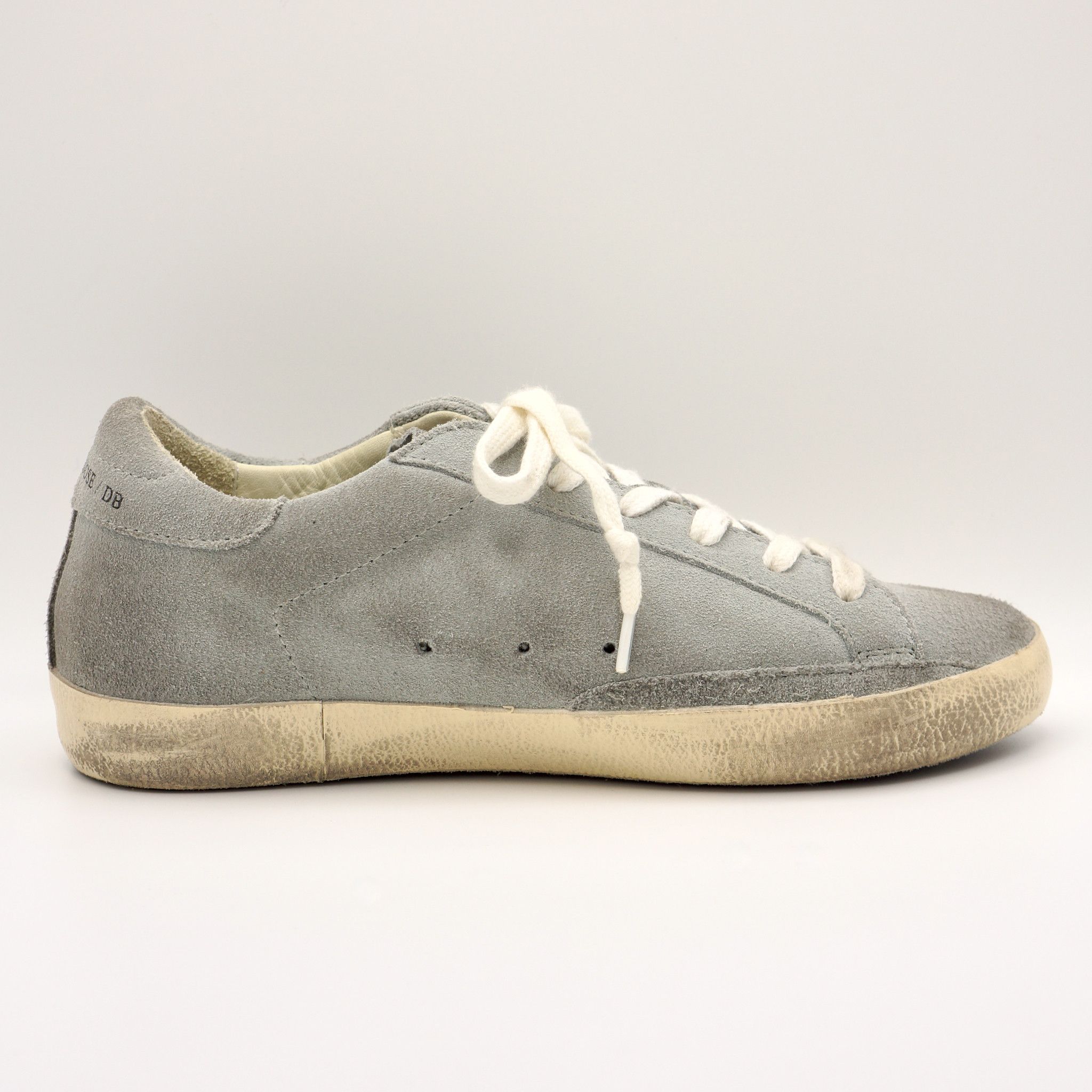 Golden Goose Superstar Gray Suede Sneakers NWOB Size US 6 / IT 36 - 4 Thumbnail