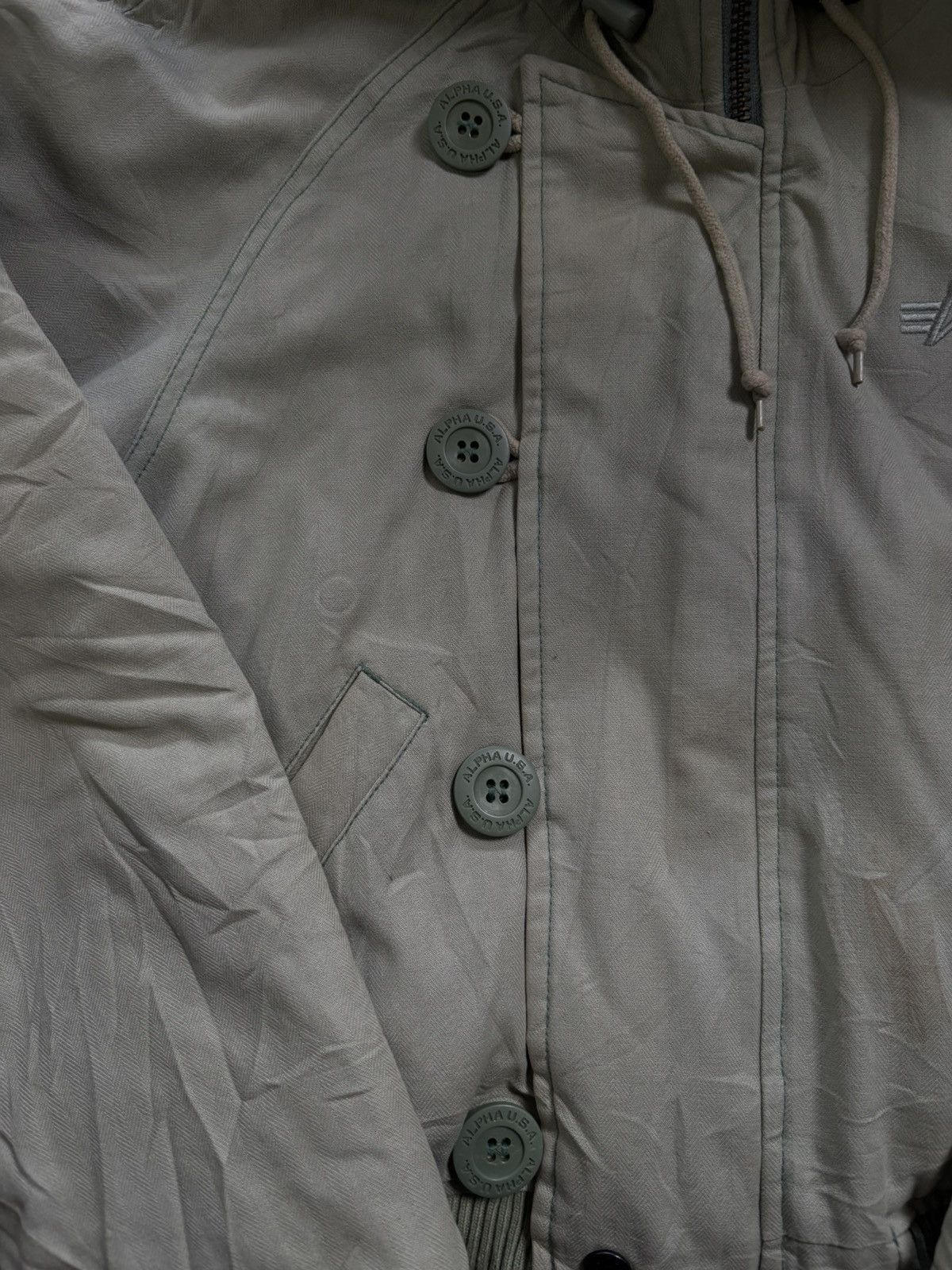 Alpha Industries 2000s Alpha Industries N2B Flight Jacket With Fur Size US S / EU 44-46 / 1 - 4 Thumbnail
