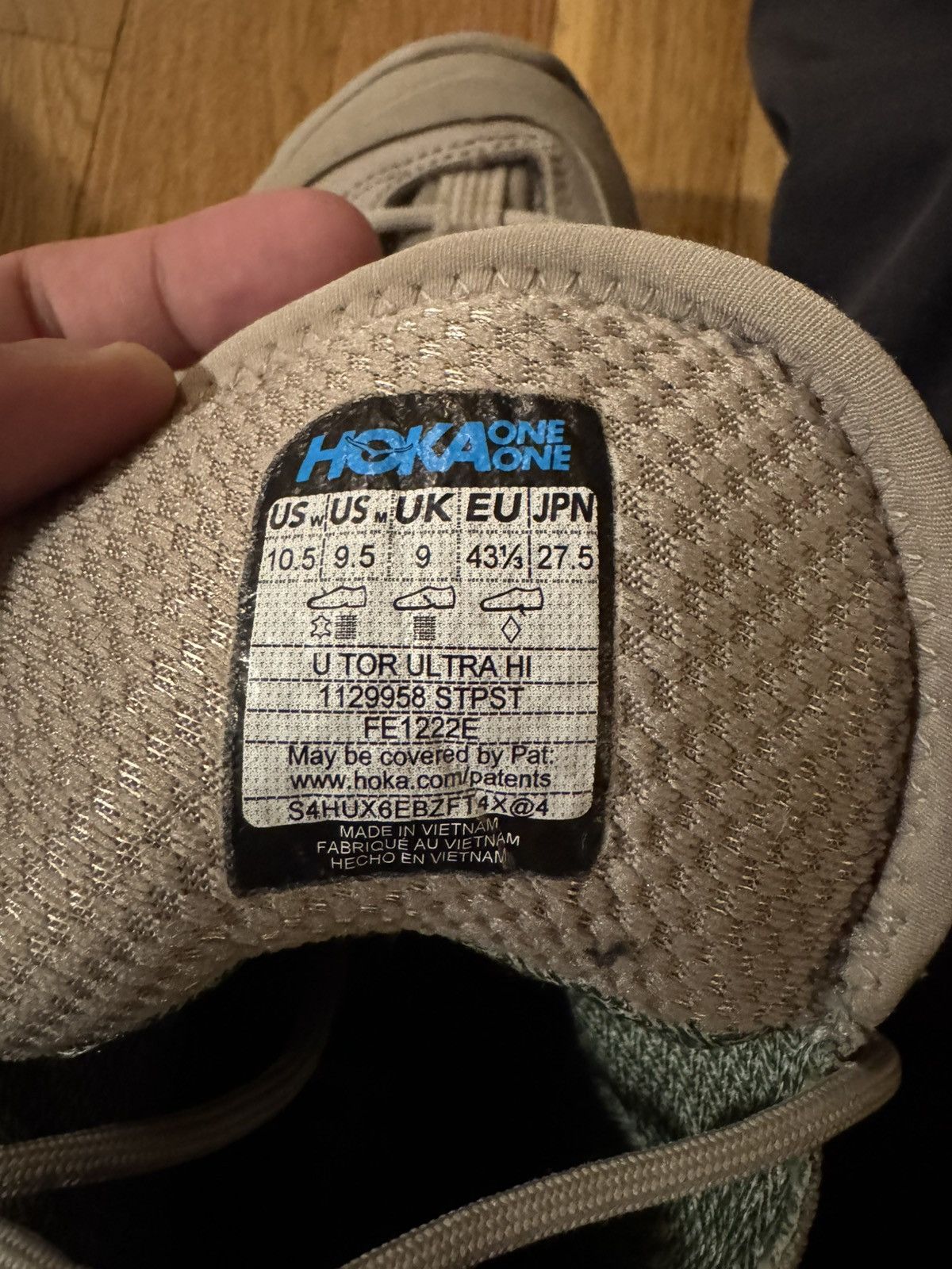 Hoka Hoka One One Tor Ultra Hi Size US 9.5 / EU 42-43 - 9 Thumbnail