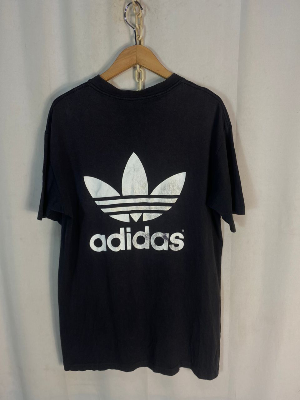 Adidas × Vintage Vintage adidas mirror big logo tshirt Size US L / EU 52-54 / 3 - 9 Thumbnail