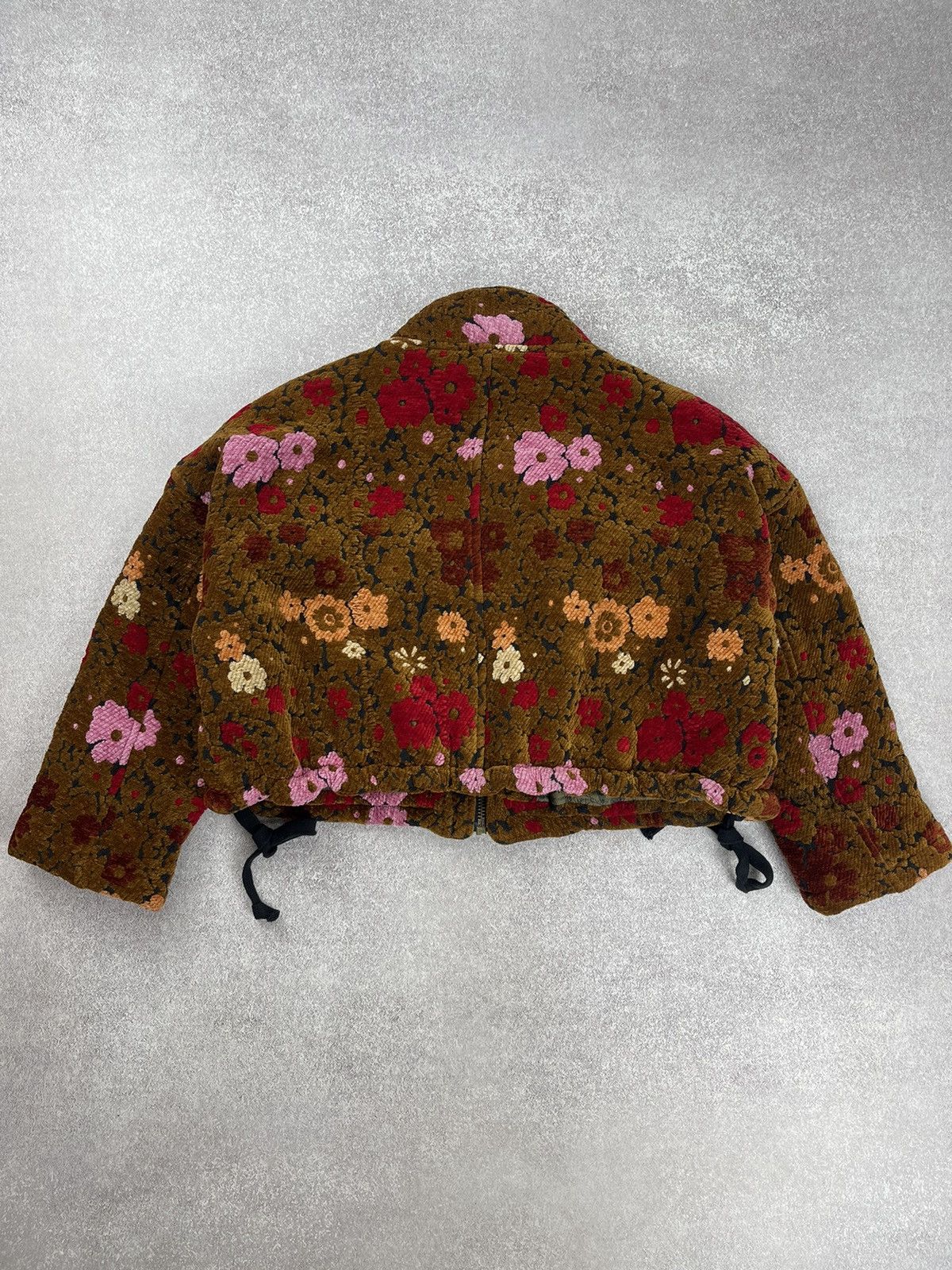 Japanese Brand × Urban Outfitters Kimchi Blue Floral Cropped Jacket Size Xs Size XS / US 0-2 / IT 36-38 - 11 Thumbnail