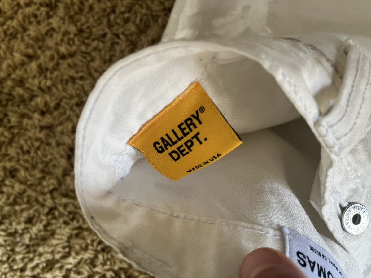Gallery Dept. White carpenter gallery dept jeans Size US 32 / EU 48 - 3 Thumbnail