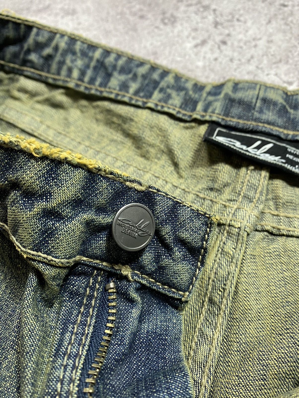 Oakley OAKLEY Y2K Industrial Denim shorts Size 32" / US 10 / IT 46 - 10 Thumbnail