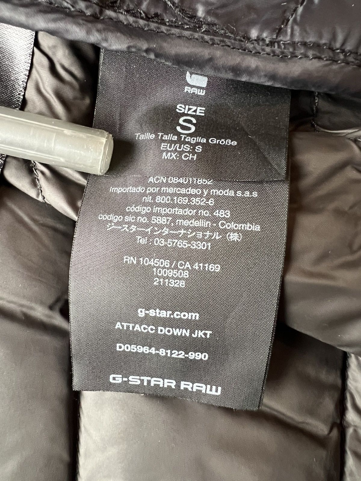 G-Star G Star Raw Black Puffer Size US S / EU 44-46 / 1 - 6 Thumbnail