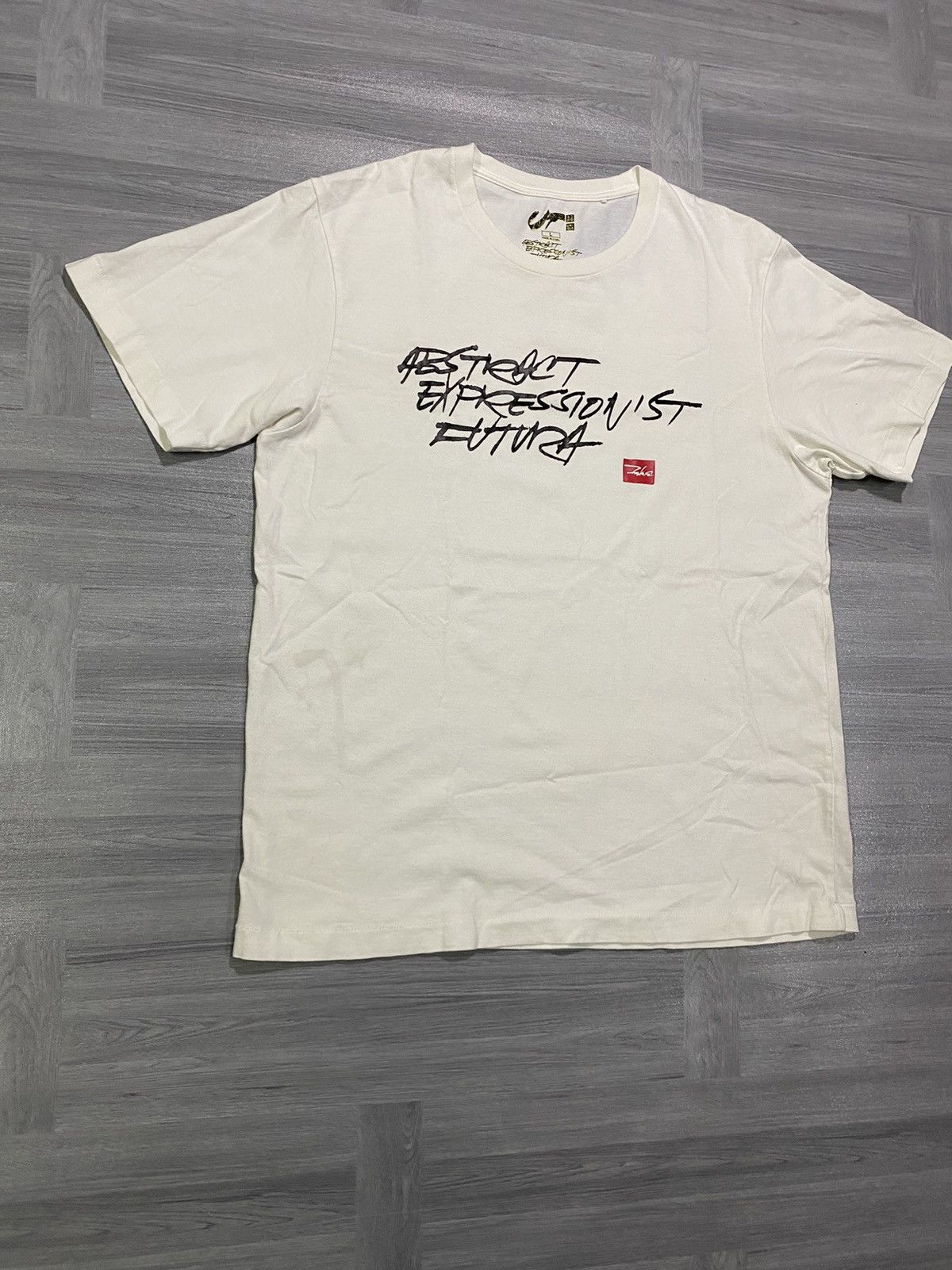 Uniqlo Rare Vintage Abstract Expressionist Futura Uniqlo Tee Size US L / EU 52-54 / 3 - 7 Thumbnail