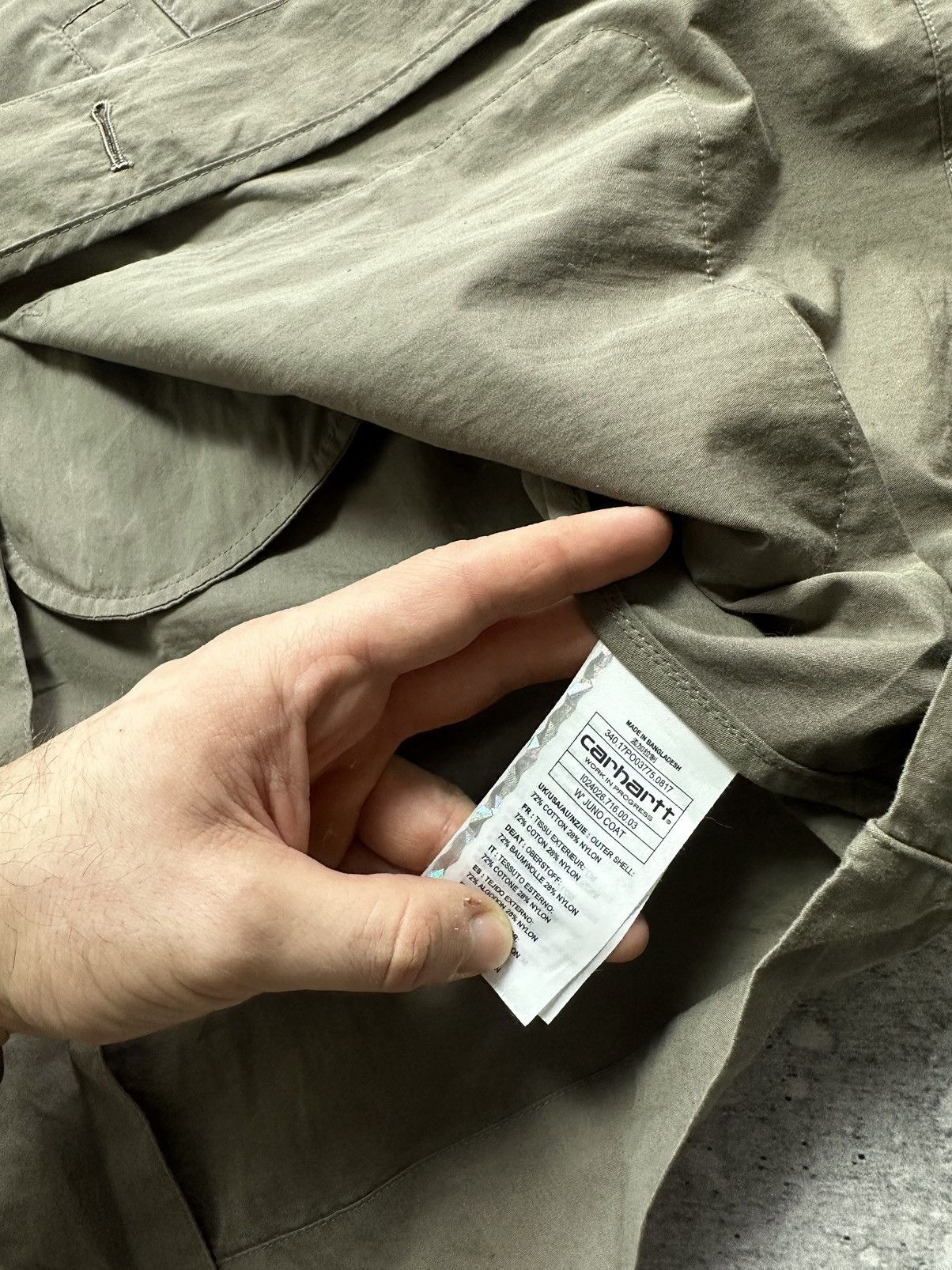 Carhartt Carhartt Trench Rain Juno W Y2K Hype Coat Jacket Size M / US 6-8 / IT 42-44 - 7 Thumbnail