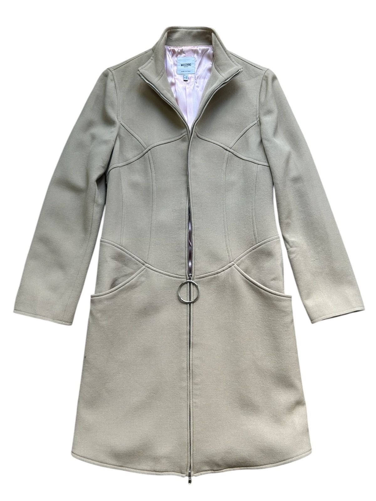 Moschino Moschino Jeans long coat Size S / US 4 / IT 40 - 2 Thumbnail