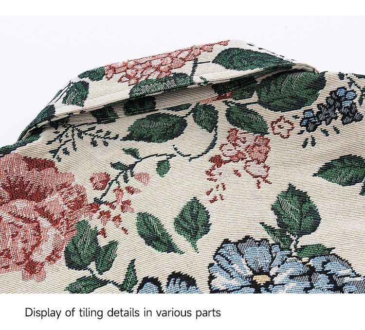 Other Floral Print Oversized Jacket Size US M / EU 48-50 / 2 - 3 Thumbnail