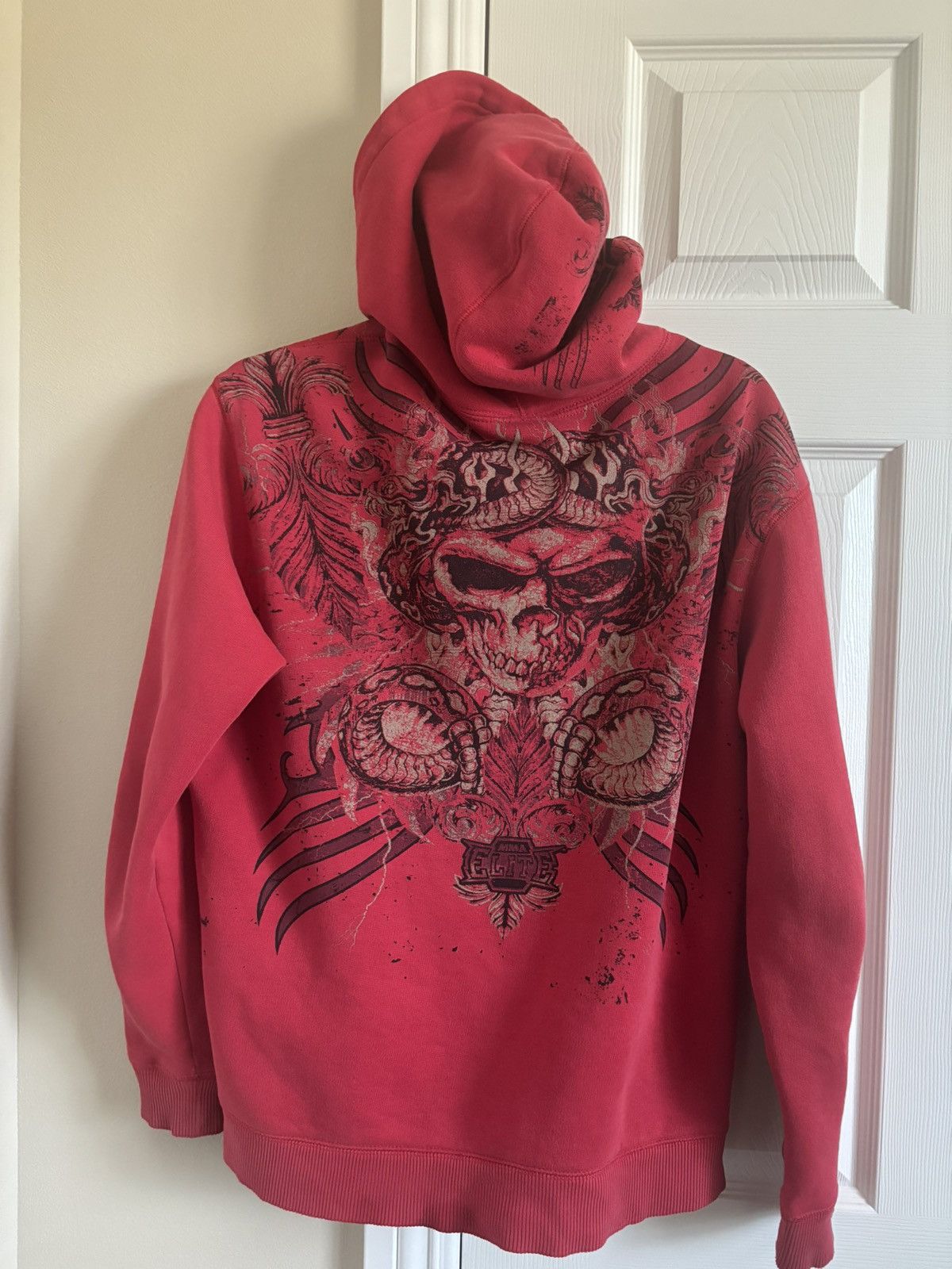 Vintage MMA Elite Skull Zip up Size US M / EU 48-50 / 2 - 2 Thumbnail