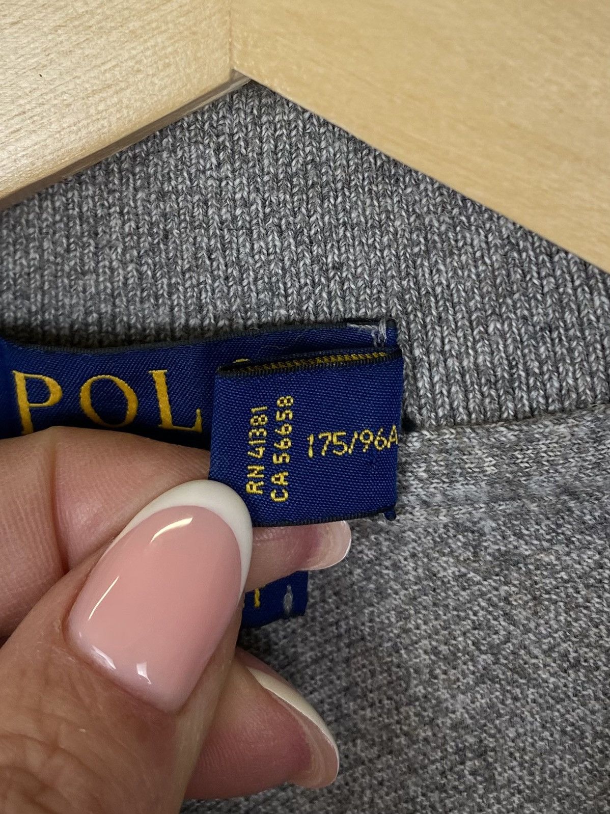 Polo Ralph Lauren Ralph Lauren Classic Fit Polo Shirt Buttons-Up Size M Grey Size US M / EU 48-50 / 2 - 5 Thumbnail